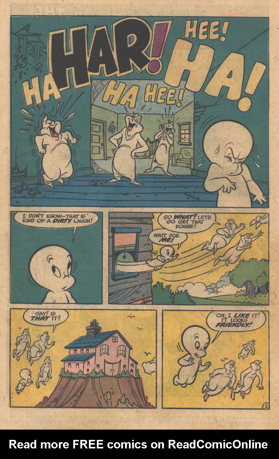 Read online Casper Strange Ghost Stories comic -  Issue #6 - 6