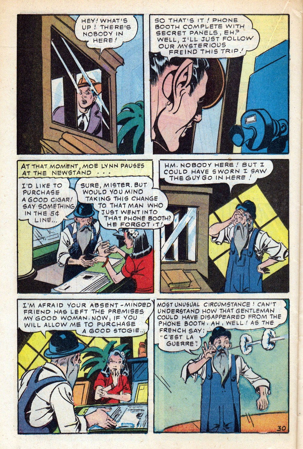 Read online Super-Mystery Comics comic -  Issue #23 - 32