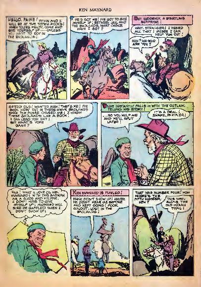 Read online Ken Maynard Western comic -  Issue #7 - 20