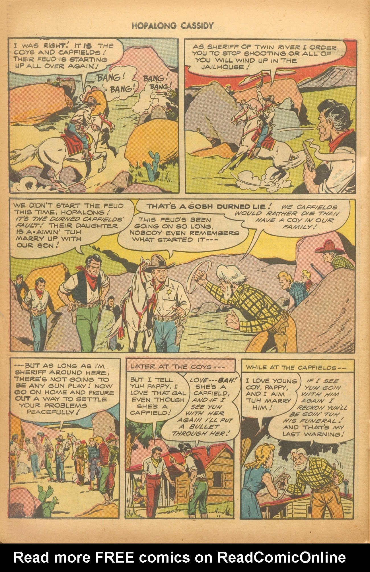 Read online Hopalong Cassidy comic -  Issue #12 - 42
