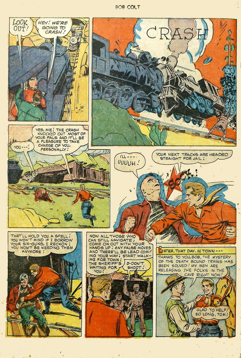 Read online Bob Colt Western comic -  Issue #2 - 12
