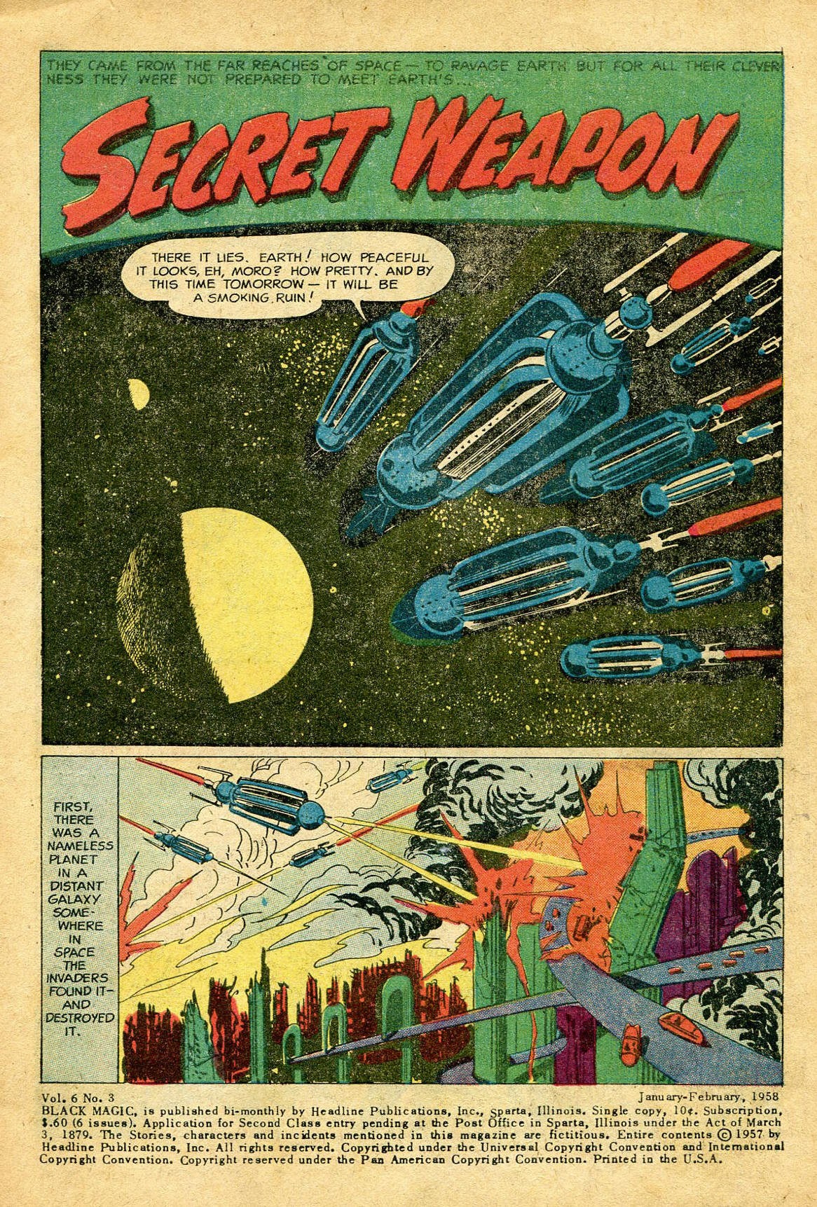 Read online Black Magic (1950) comic -  Issue #36 - 3