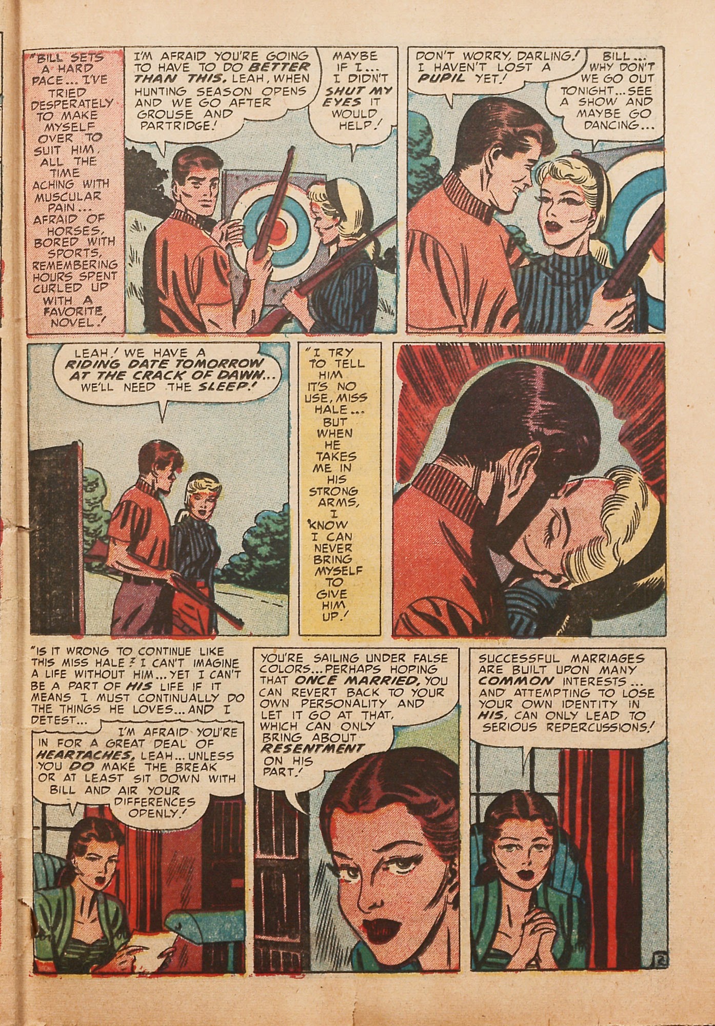 Read online Young Love (1949) comic -  Issue #29 - 39