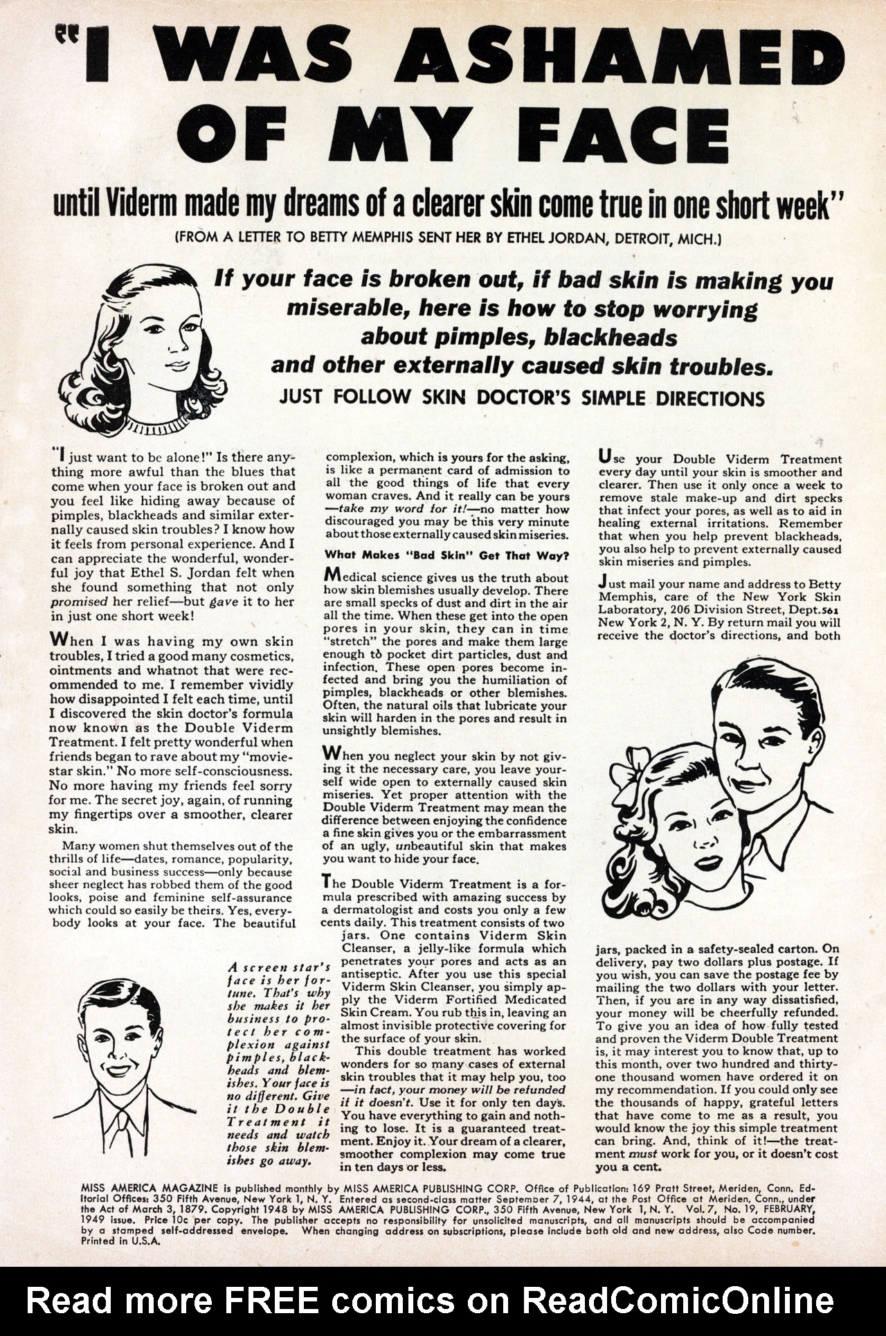 Read online Miss America Magazine comic -  Issue #52 - 2