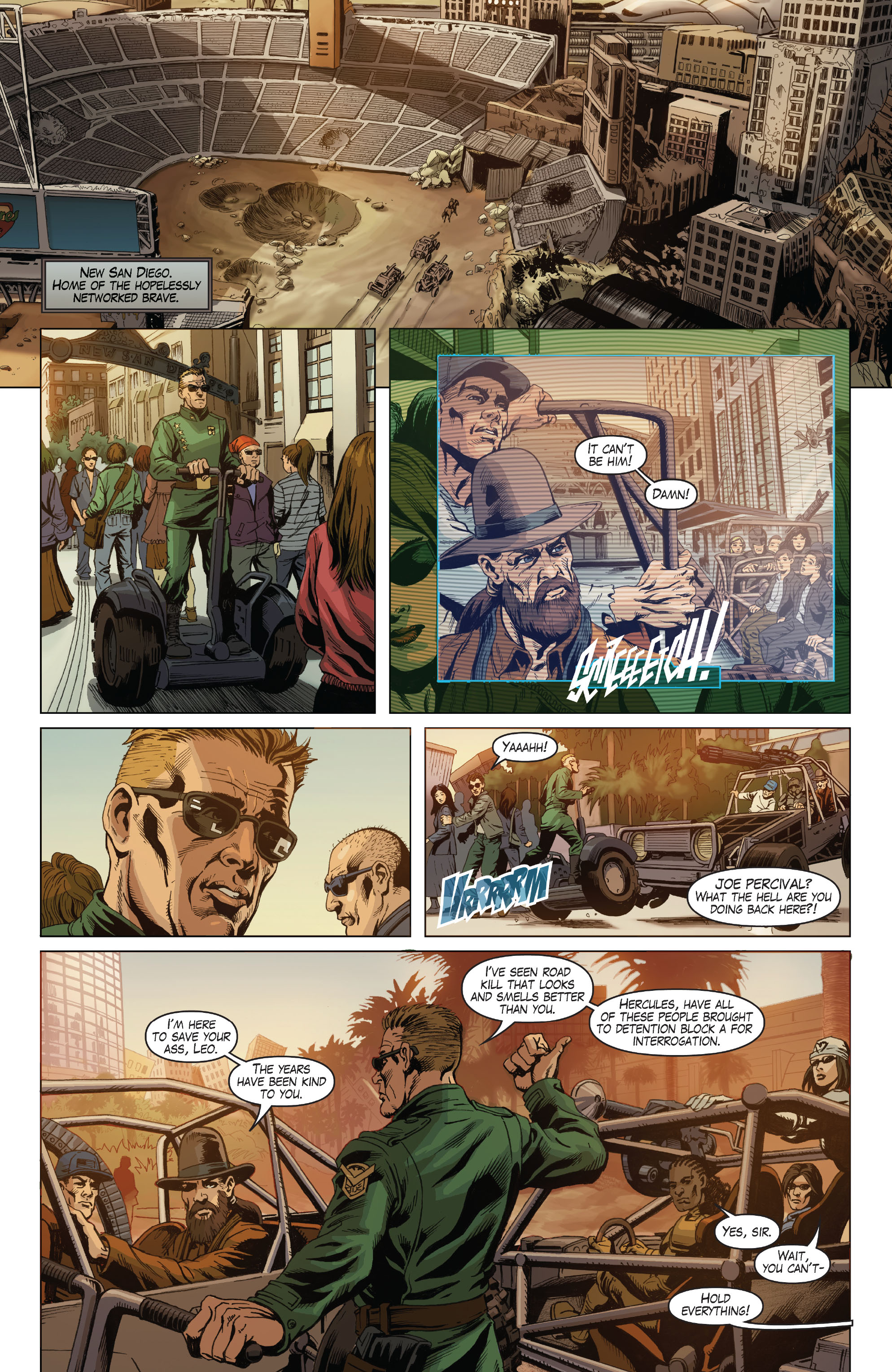 Read online Marksmen comic -  Issue #1 - 28
