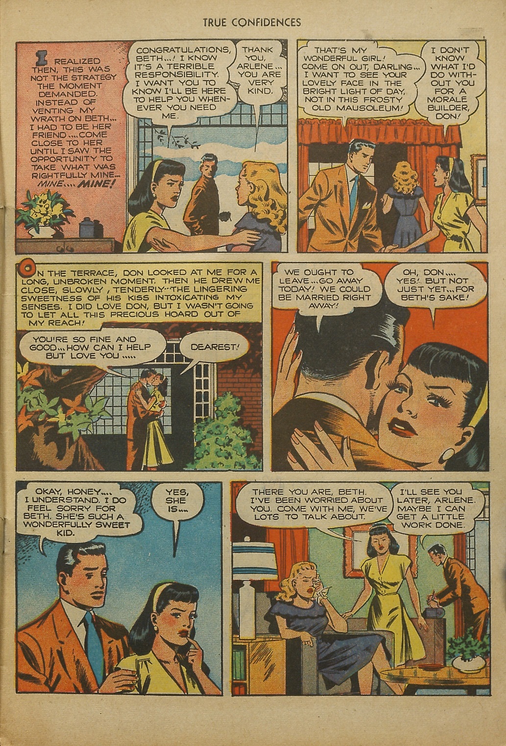 Read online True Confidences comic -  Issue #3 - 7