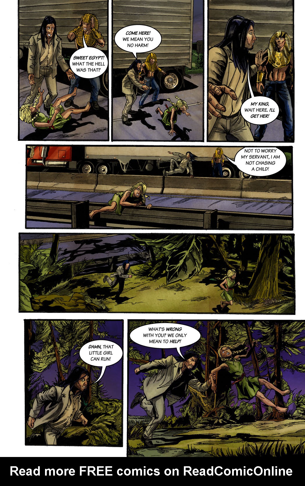 Read online King Tut: Truck Driving Pharaoh comic -  Issue #2 - 12