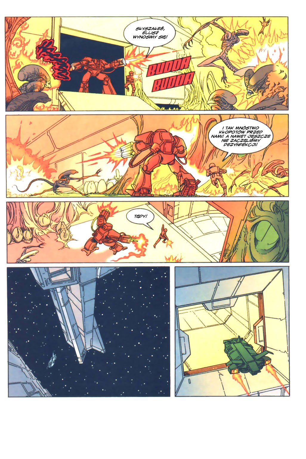 Read online Aliens: Berserker comic -  Issue #4 - 16