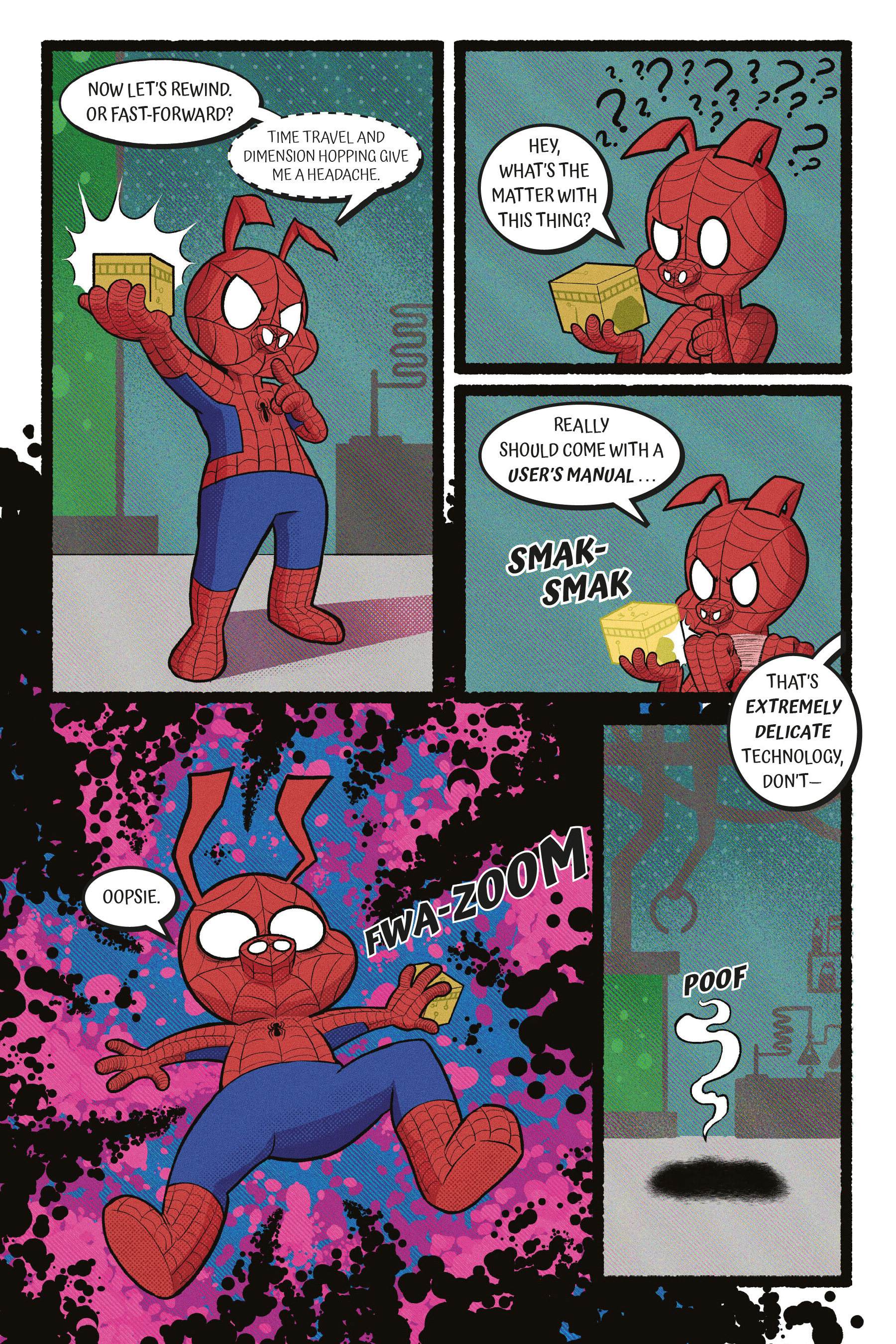 Read online Spider-Ham: A Pig in Time comic -  Issue # TPB - 13
