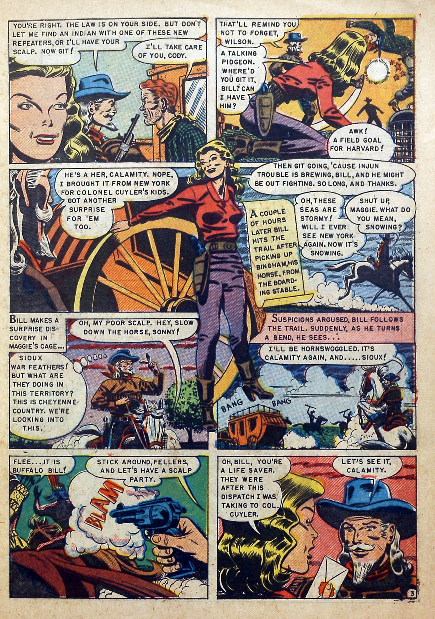 Read online Buffalo Bill comic -  Issue #4 - 5