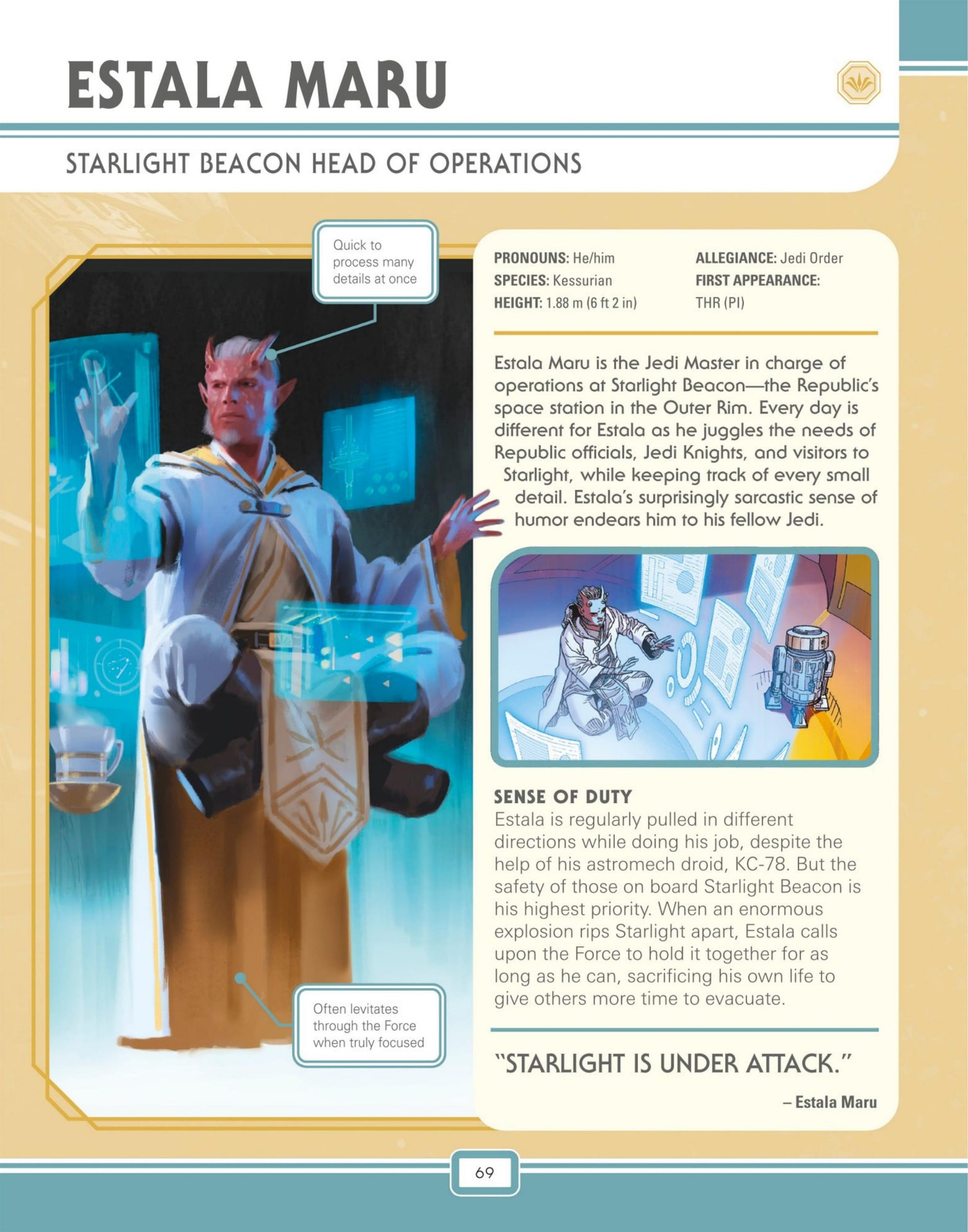 Read online Star Wars: The High Republic Character Encyclopedia comic -  Issue # TPB (Part 1) - 71