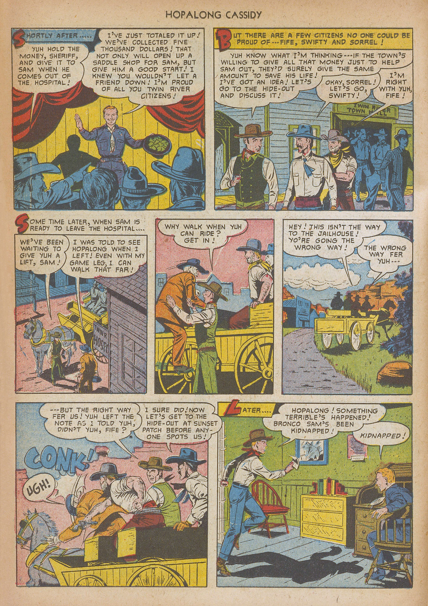 Read online Hopalong Cassidy comic -  Issue #53 - 18