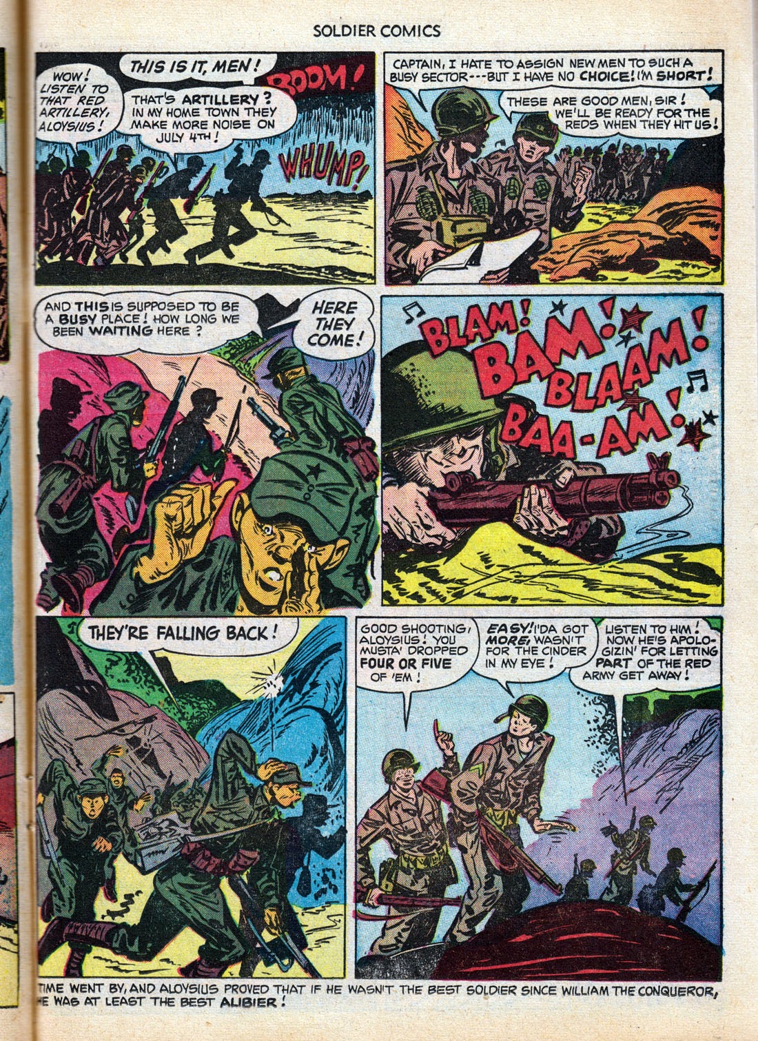 Read online Soldier Comics comic -  Issue #4 - 23