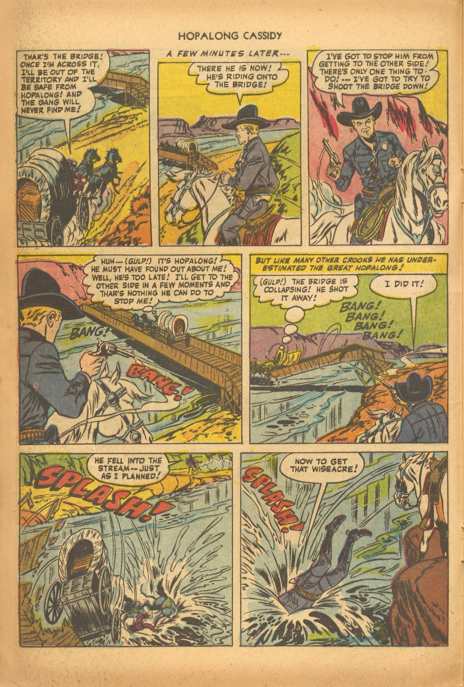 Read online Hopalong Cassidy comic -  Issue #72 - 8