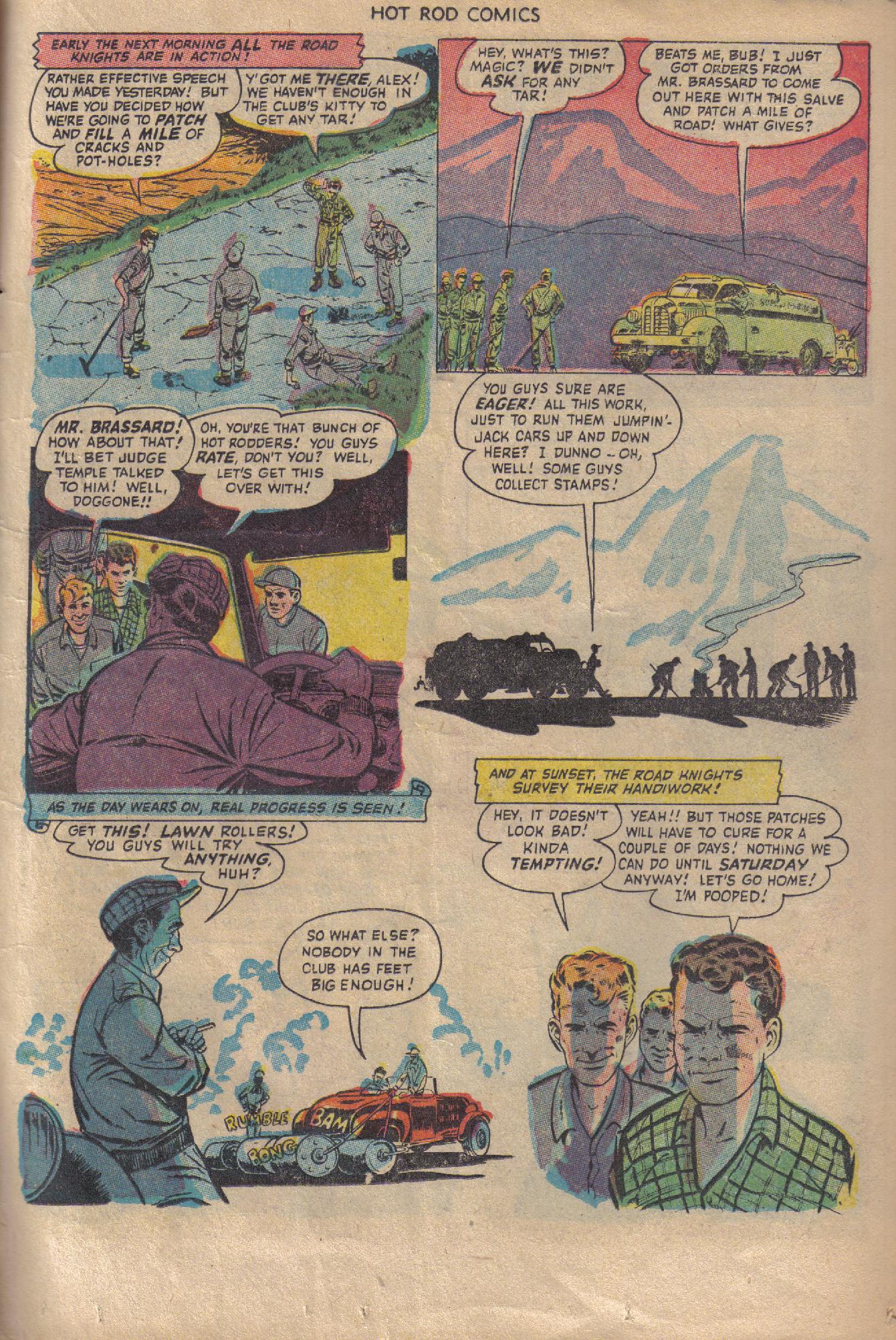 Read online Hot Rod Comics comic -  Issue #6 - 11