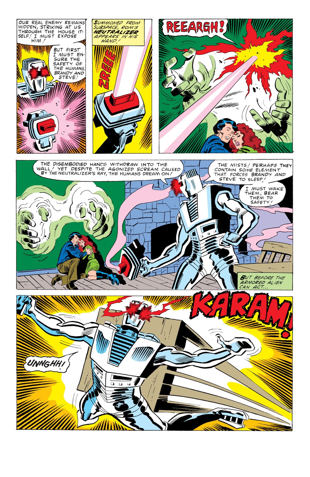 Rom: The Original Marvel Years Omnibus issue TPB (Part 2) - Page 4
