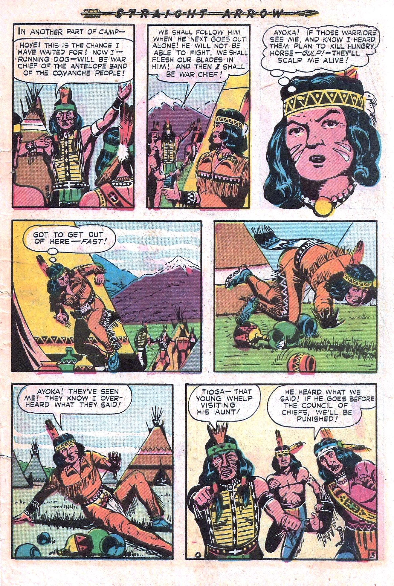 Read online Straight Arrow comic -  Issue #21 - 5