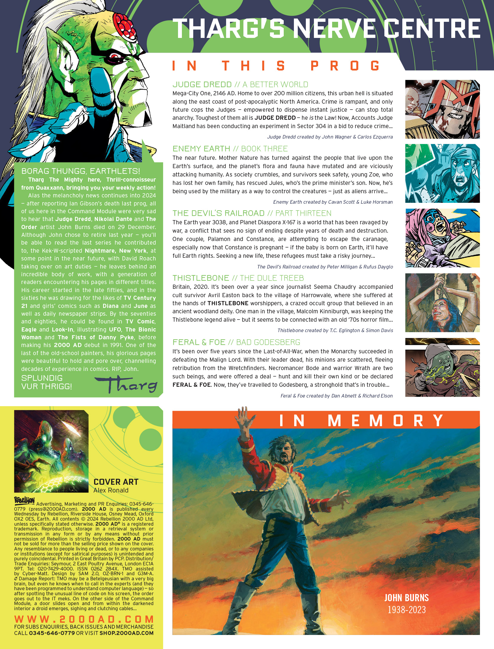 Read online 2000 AD comic -  Issue #2365 - 2