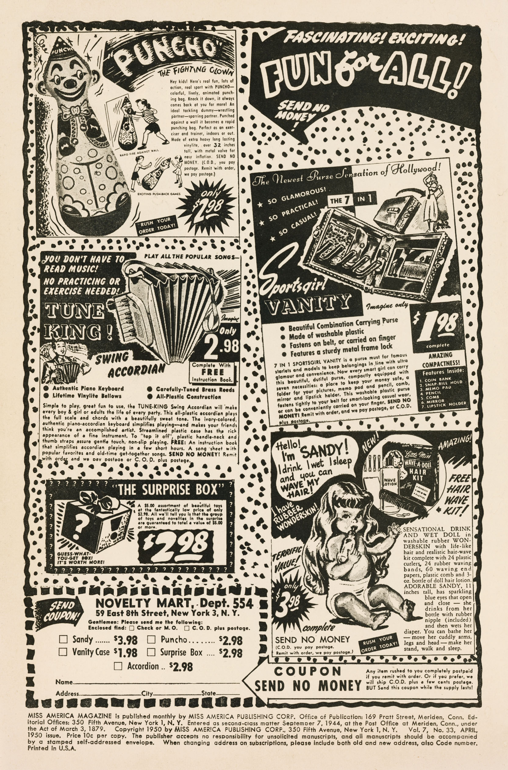 Read online Miss America comic -  Issue #33 - 2