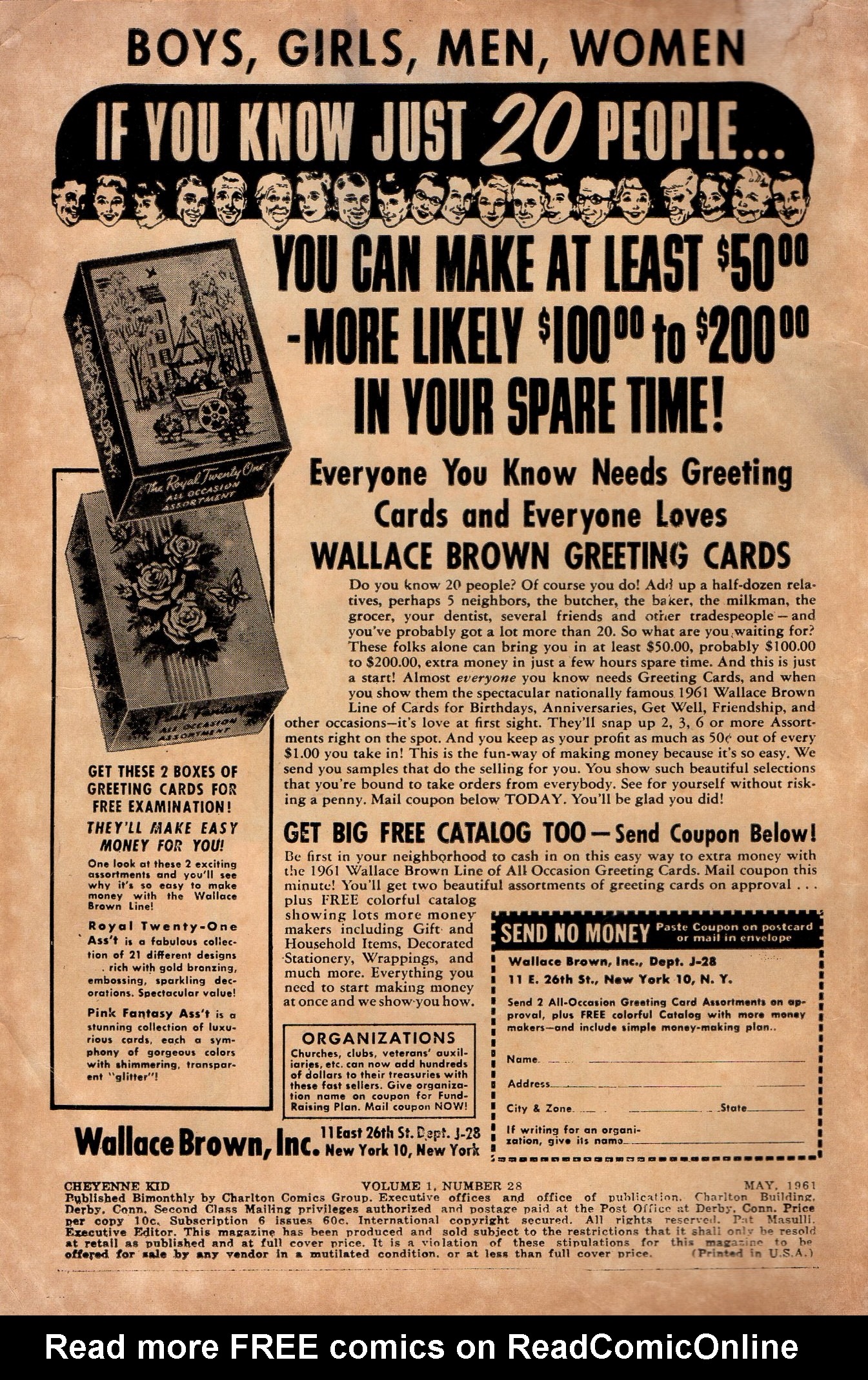 Read online Cheyenne Kid comic -  Issue #28 - 2