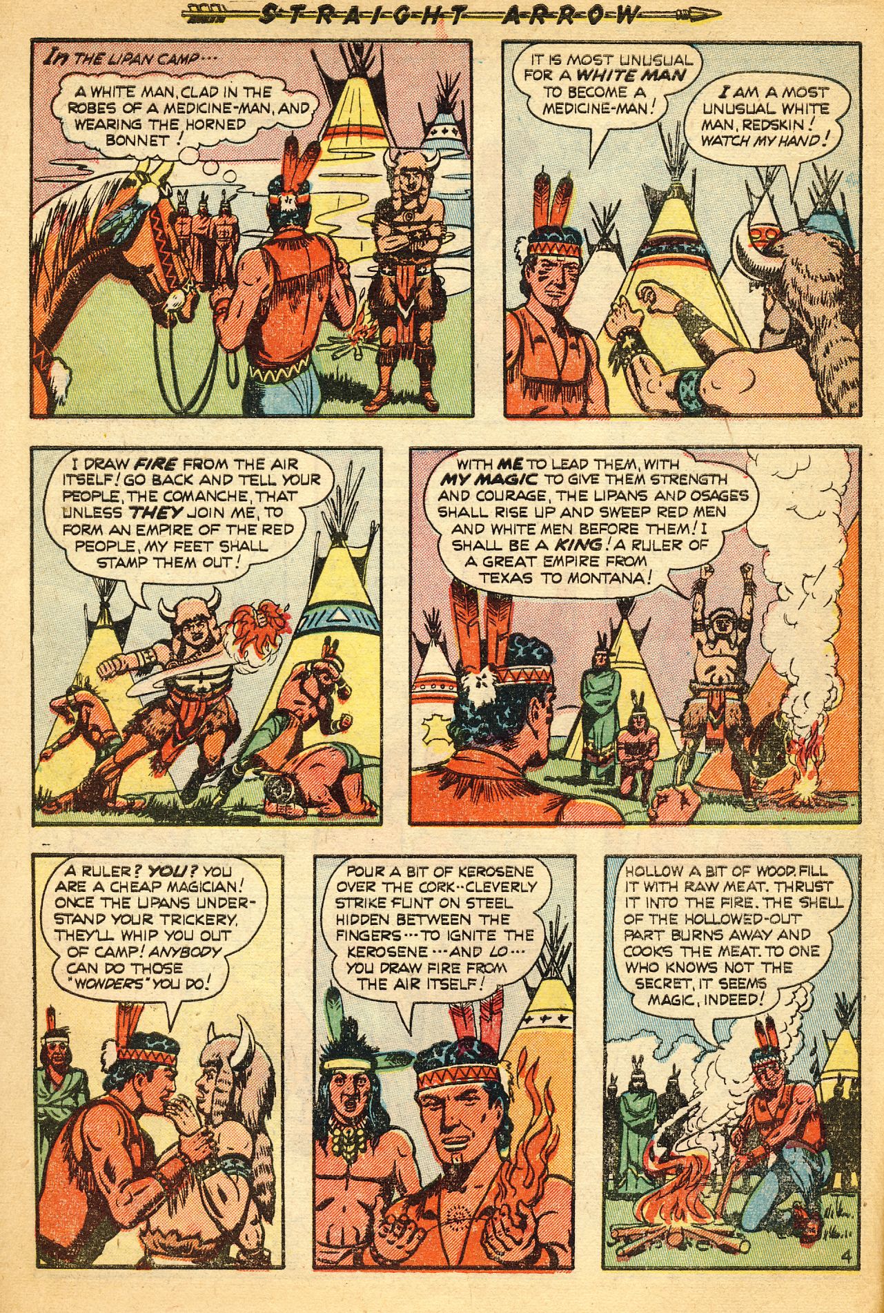 Read online Straight Arrow comic -  Issue #16 - 6