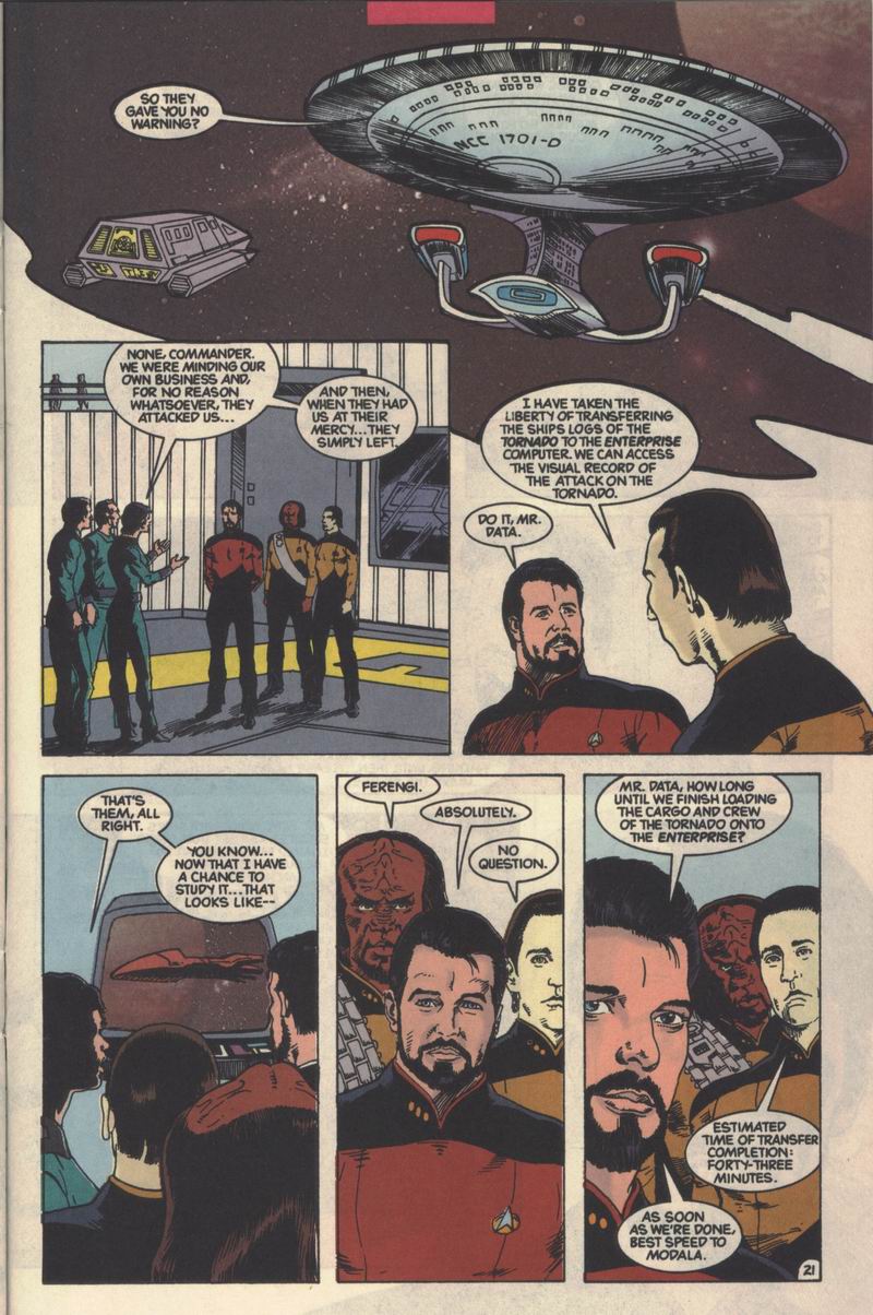 Read online Star Trek: The Next Generation - The Modala Imperative comic -  Issue #3 - 21