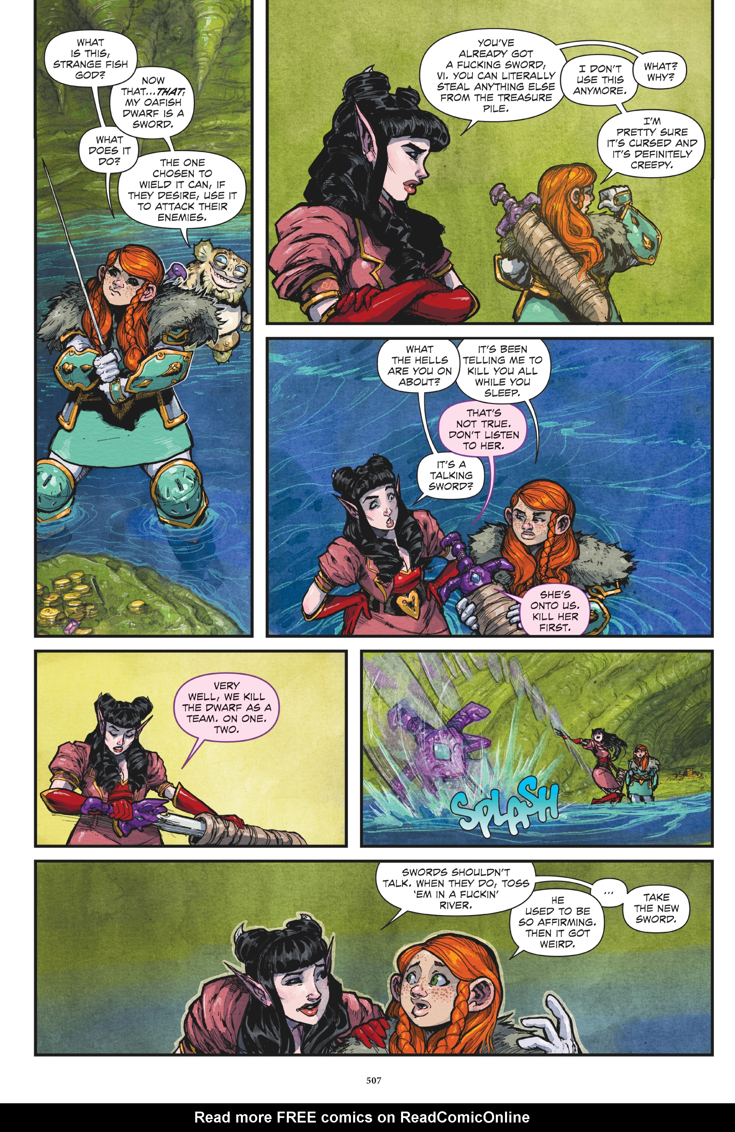 Read online Rat Queens Omnibus comic -  Issue # TPB (Part 5) - 97