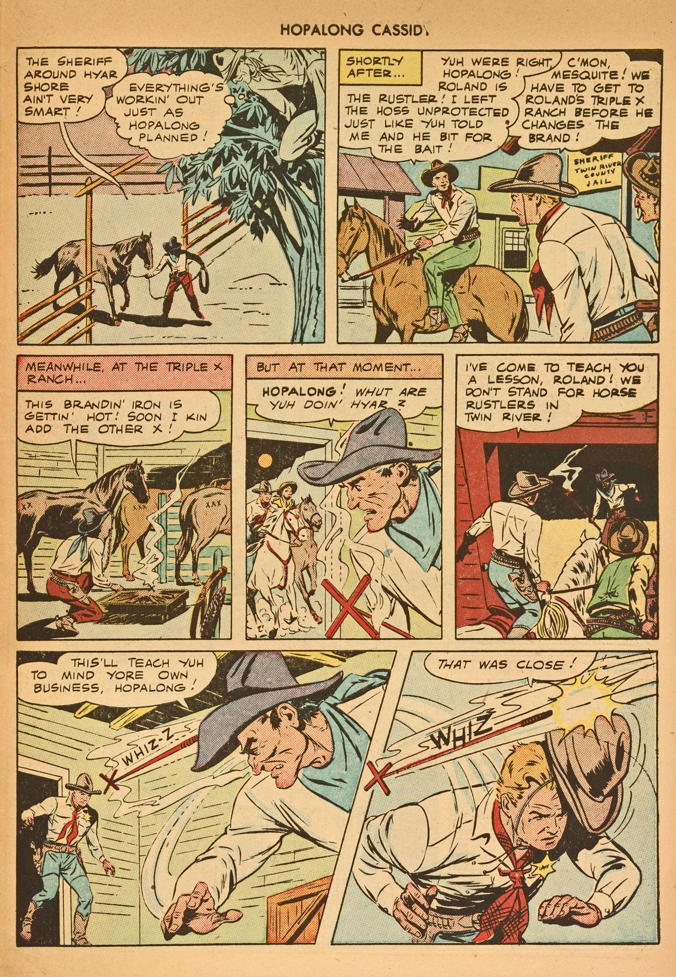 Read online Hopalong Cassidy comic -  Issue #14 - 43