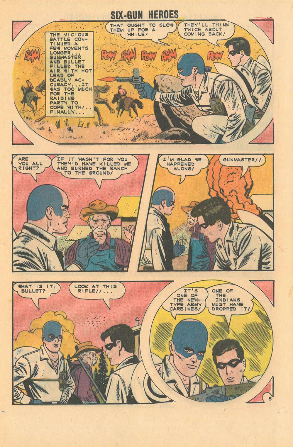 Read online Six-Gun Heroes comic -  Issue #82 - 8