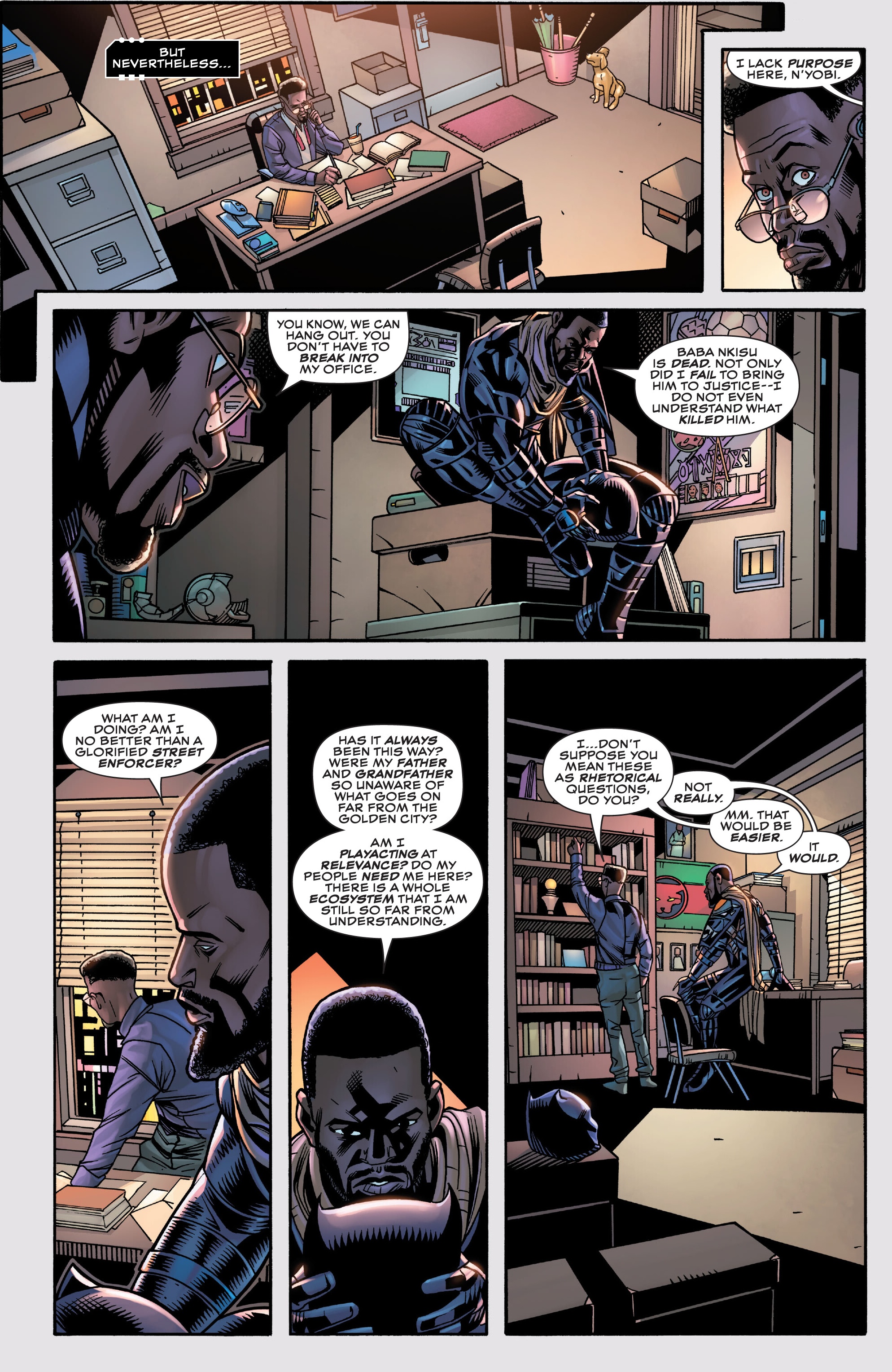 Read online Black Panther (2023) comic -  Issue #7 - 11