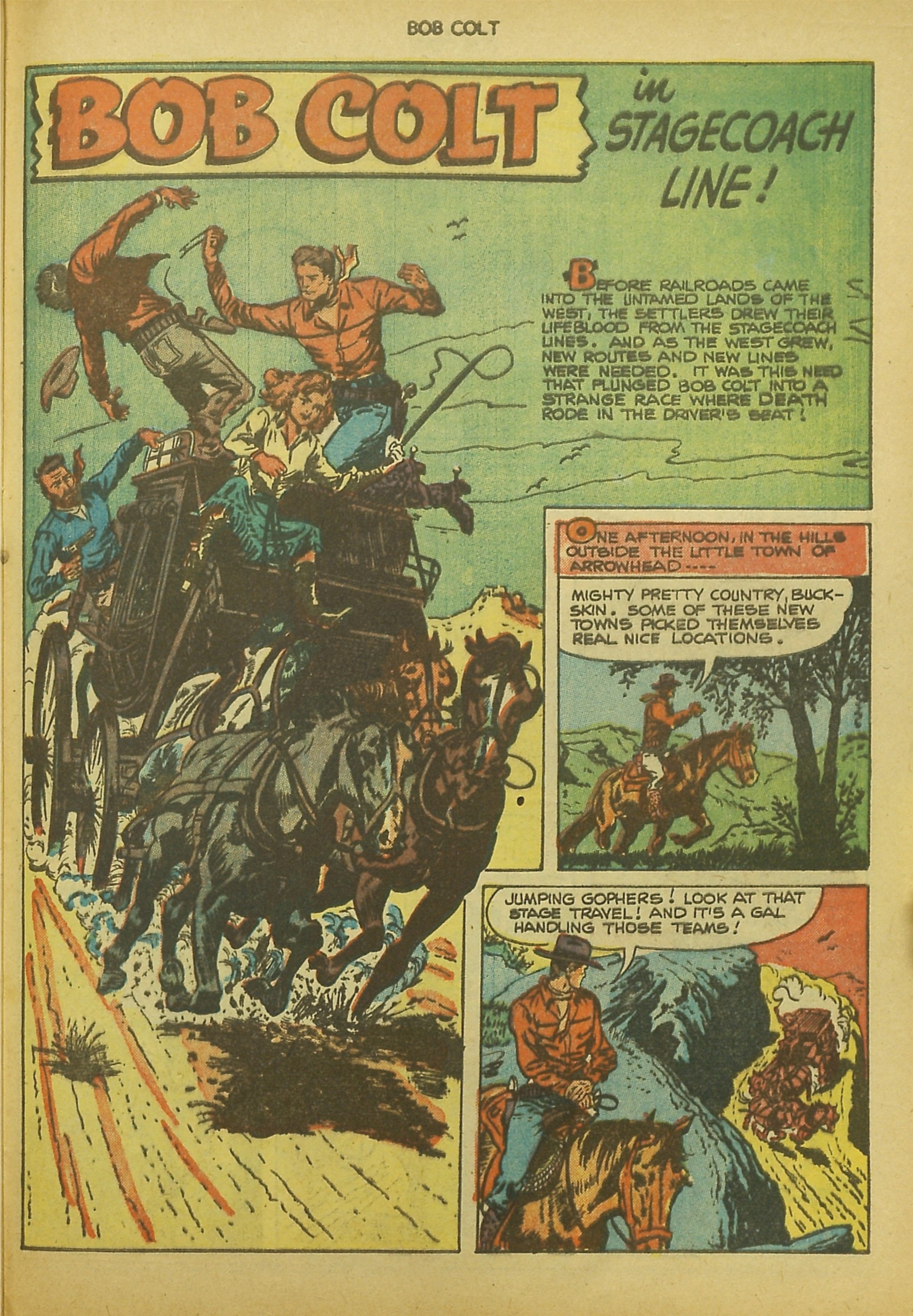 Read online Bob Colt Western comic -  Issue #8 - 25