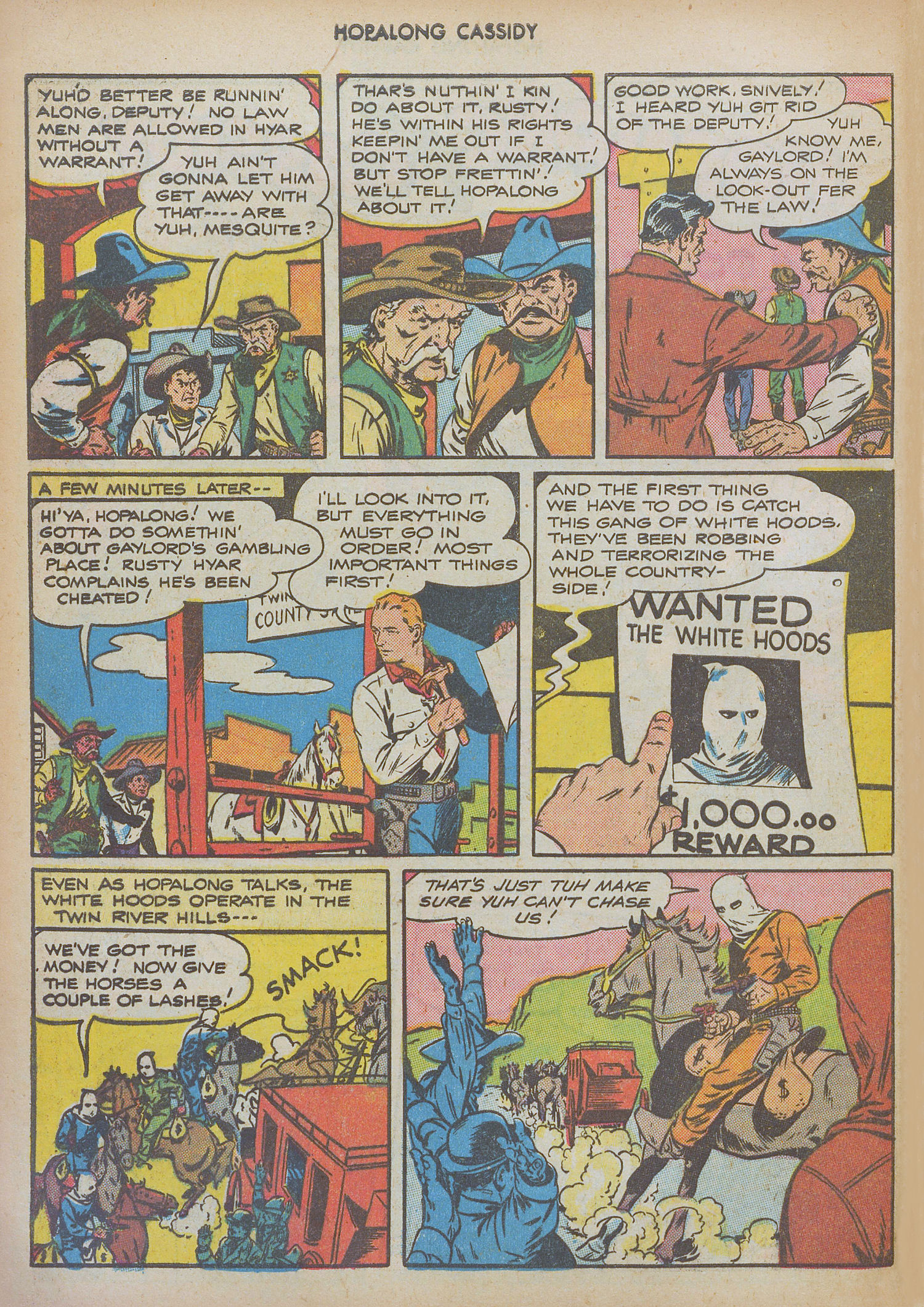 Read online Hopalong Cassidy comic -  Issue #9 - 42