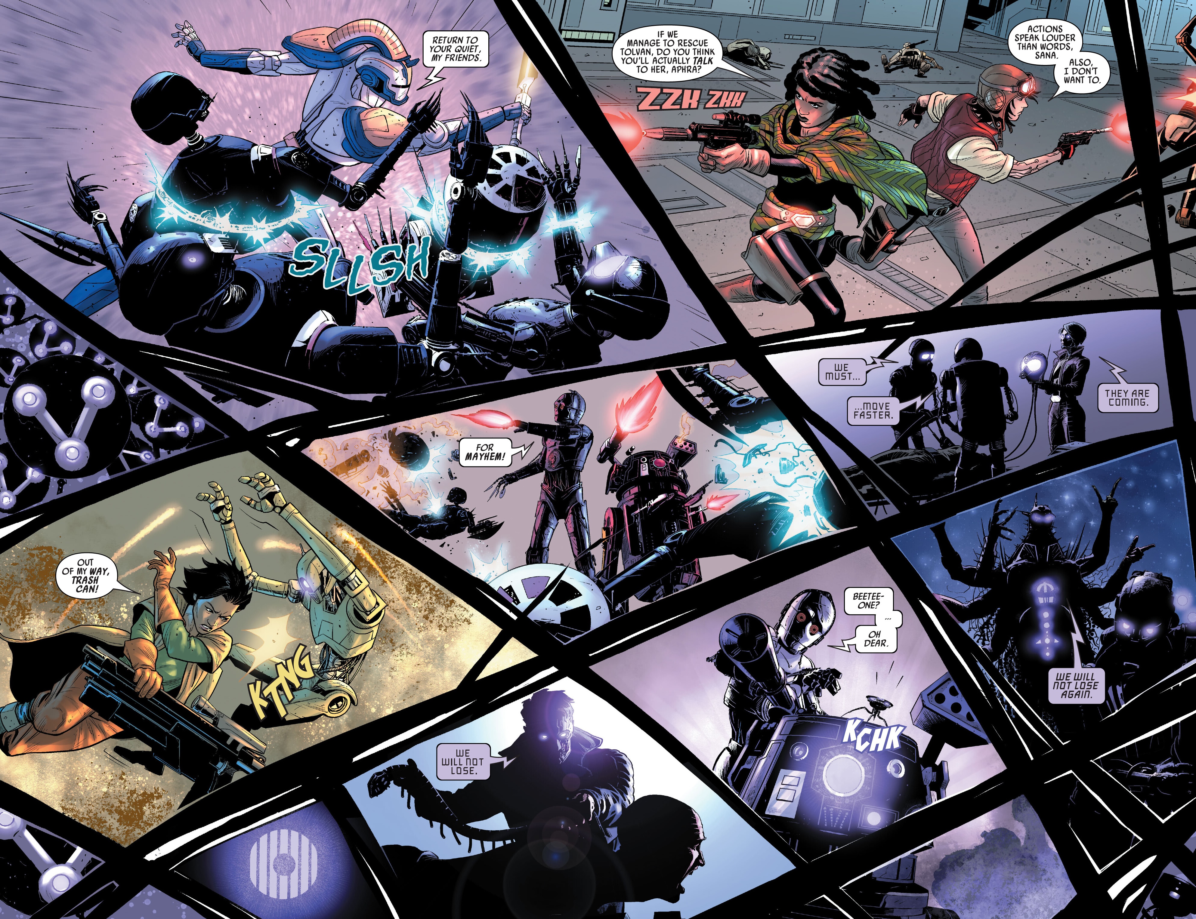 Read online Star Wars: Dark Droids comic -  Issue #5 - 12