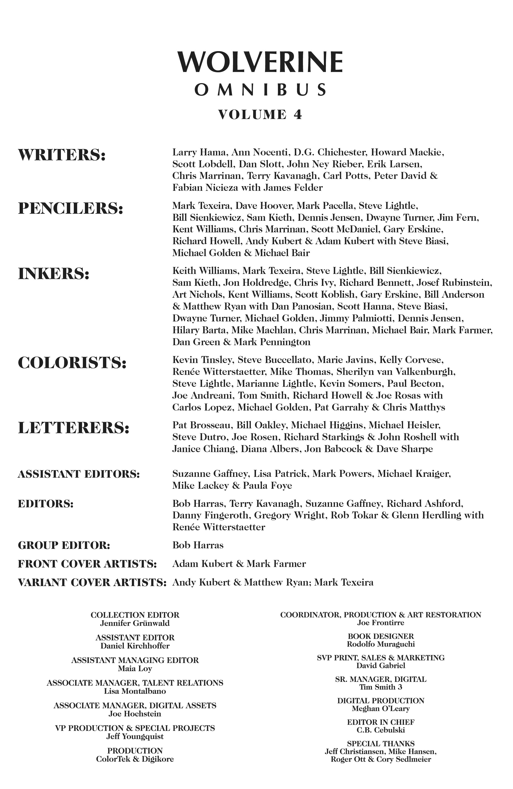 Read online Wolverine Omnibus comic -  Issue # TPB 4 (Part 1) - 4