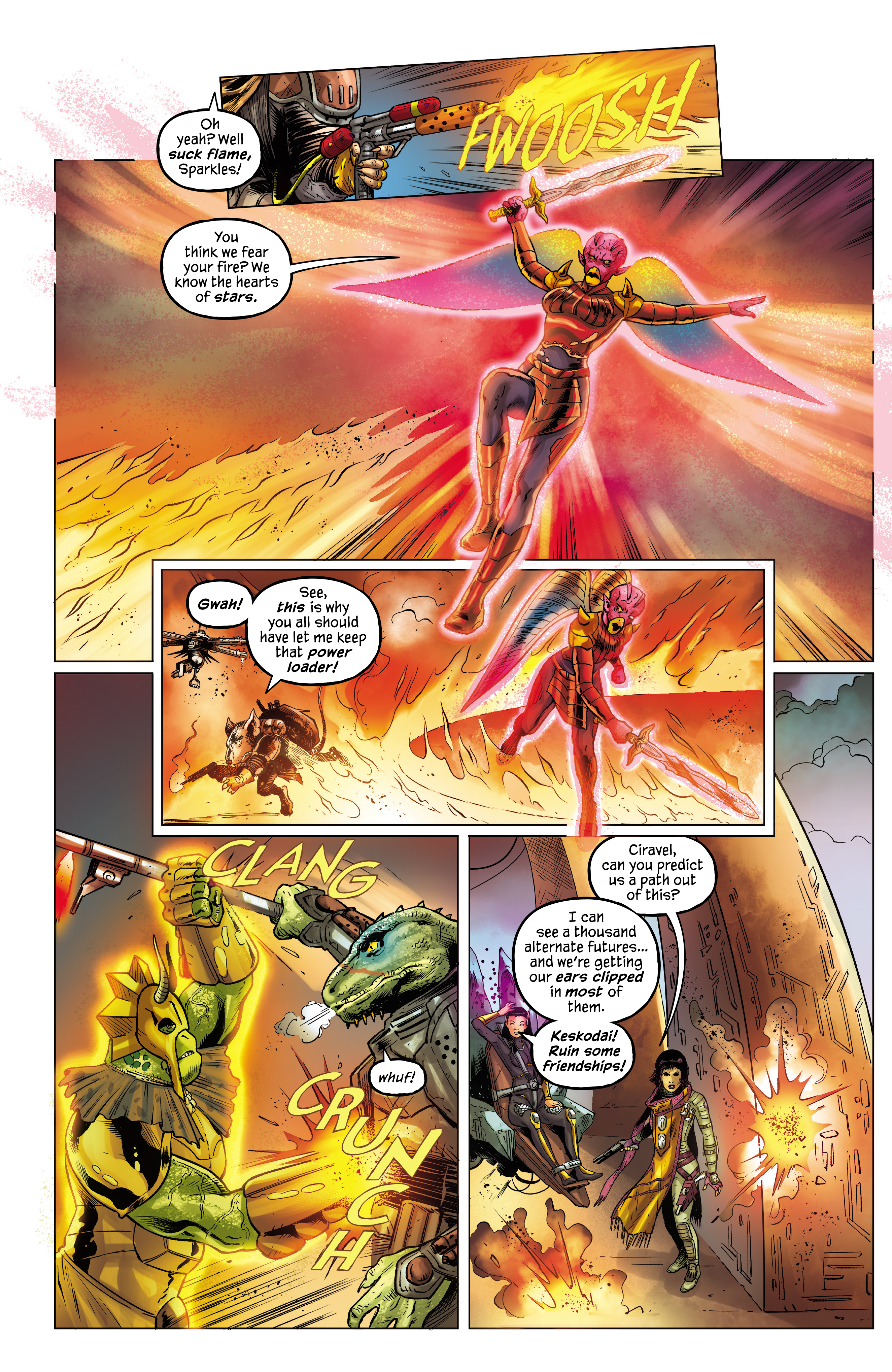 Read online Starfinder: Angels of the Drift comic -  Issue #4 - 17