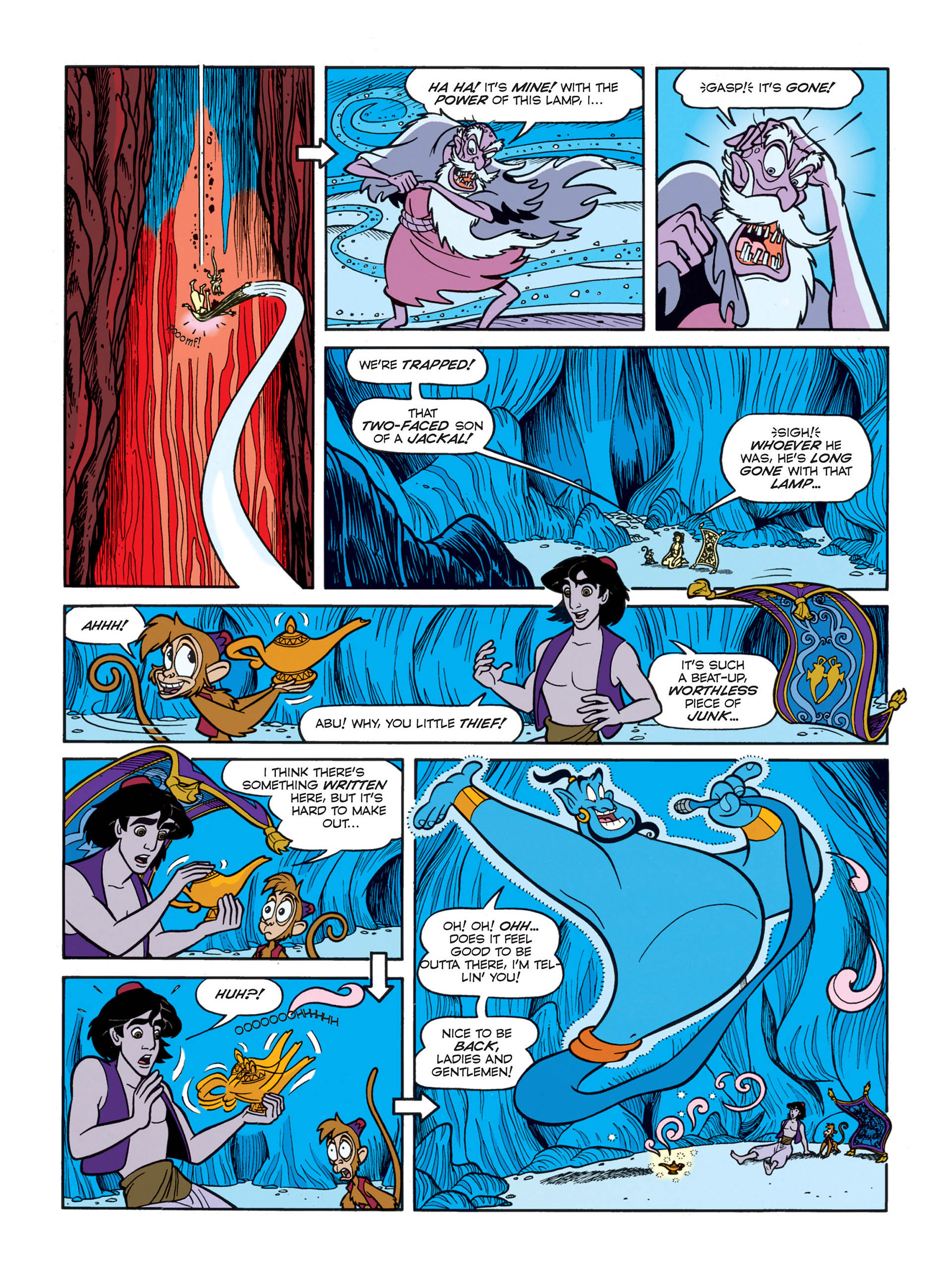 Read online Disney's Aladdin - The Official Movie Adaptation comic -  Issue # Full - 19