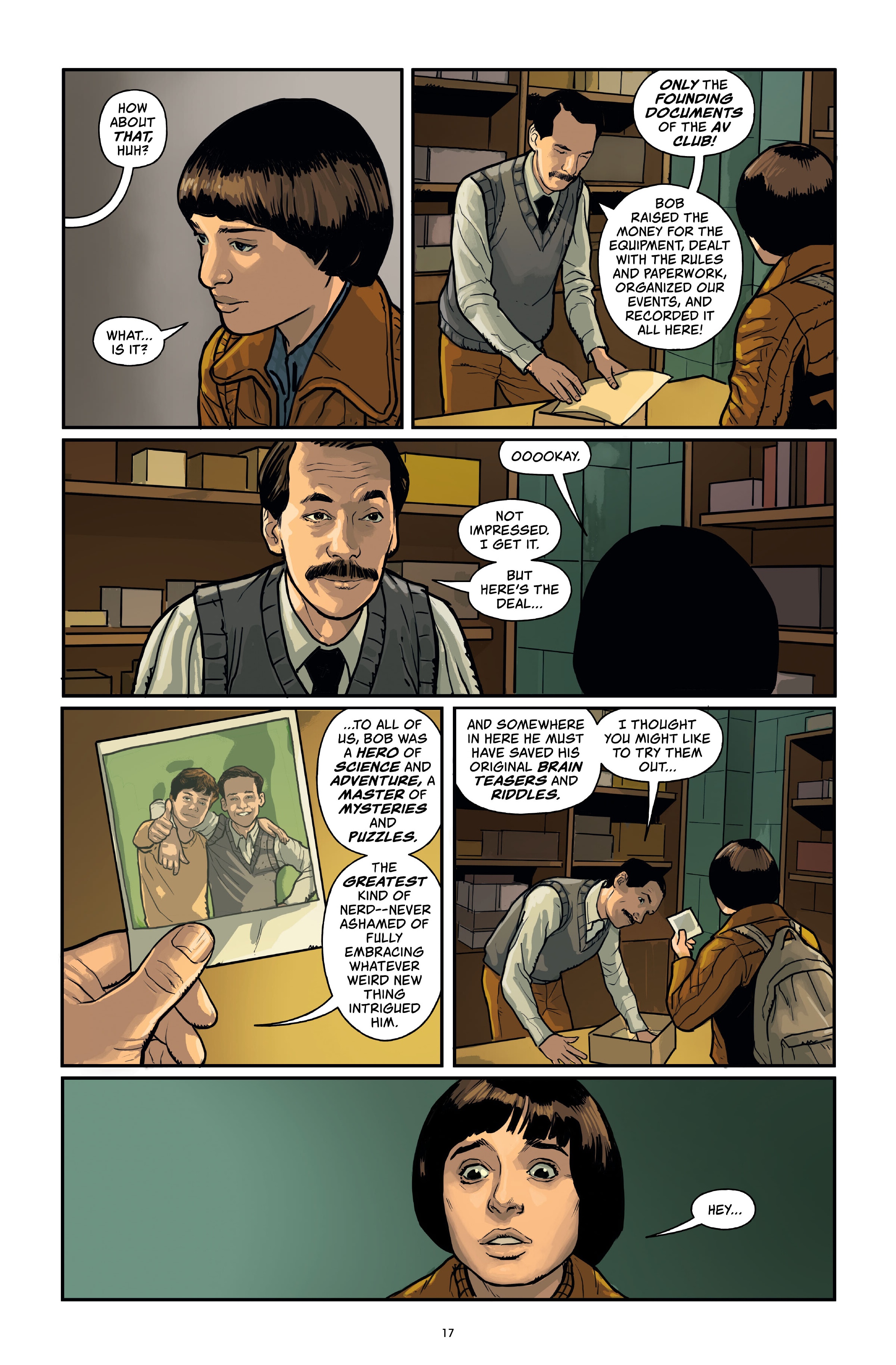 Read online Stranger Things Library Edition comic -  Issue # TPB 3 (Part 1) - 17