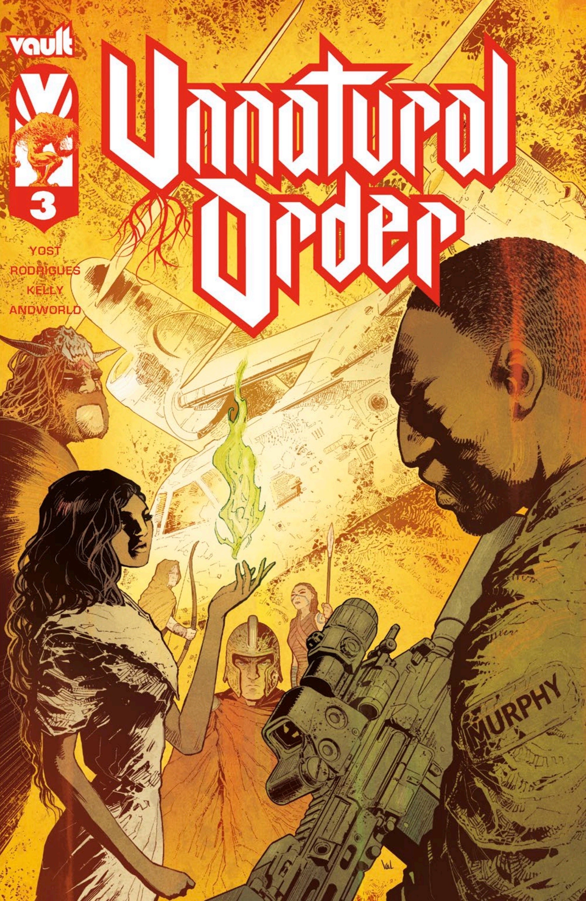 Read online Unnatural Order comic -  Issue #3 - 1