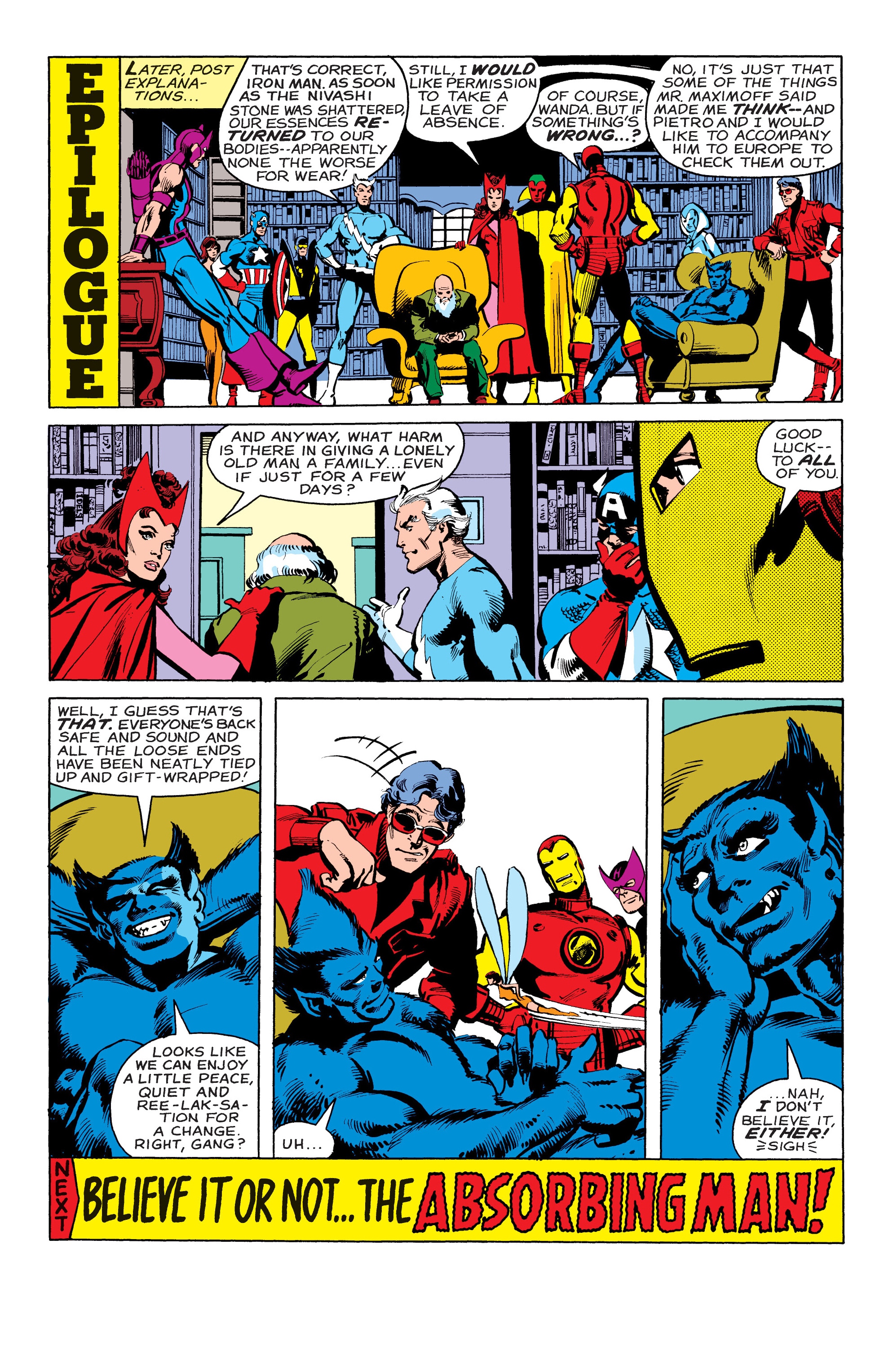 Read online Avengers Epic Collection: The Yesterday Quest comic -  Issue # TPB (Part 4) - 31