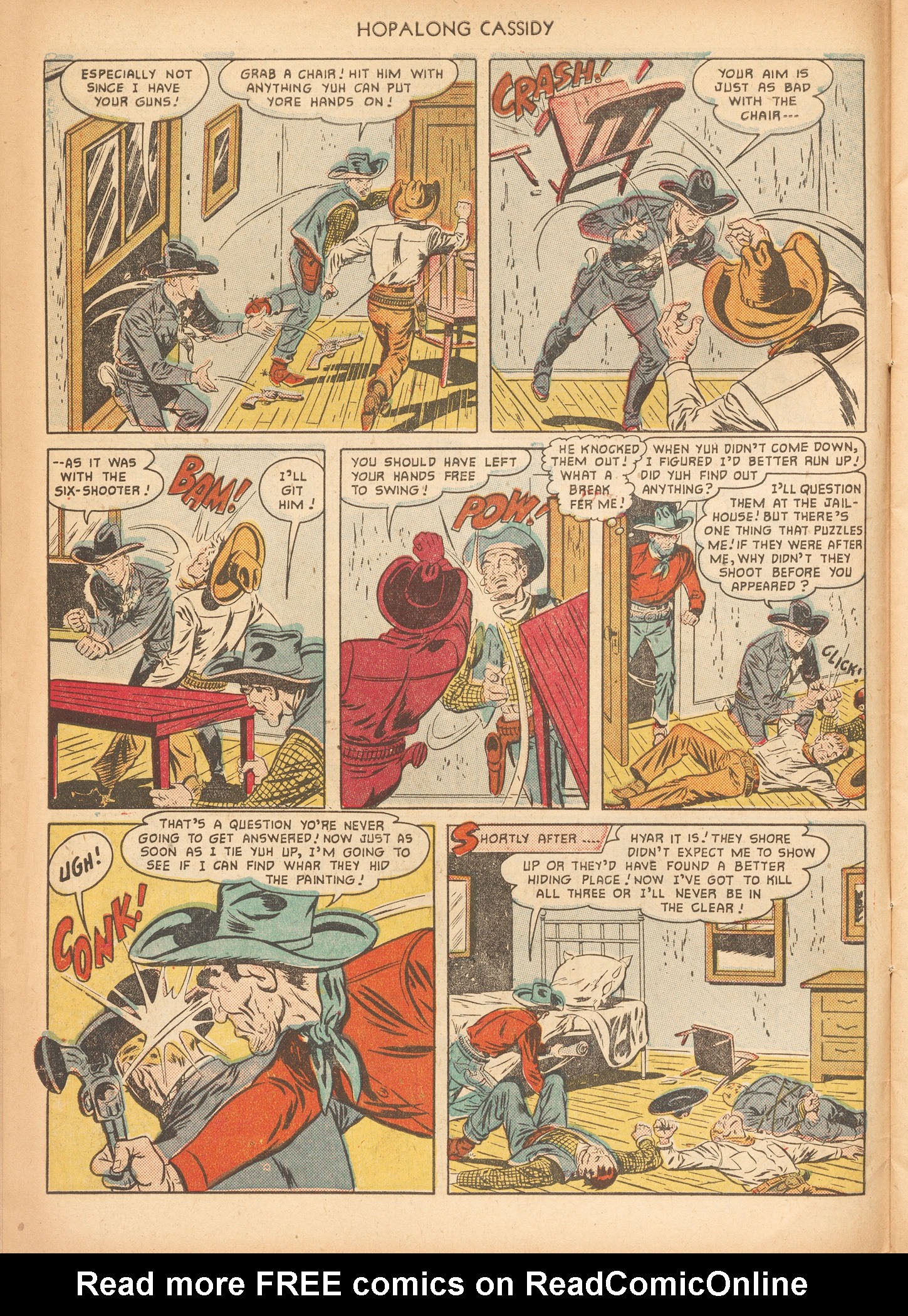 Read online Hopalong Cassidy comic -  Issue #56 - 10