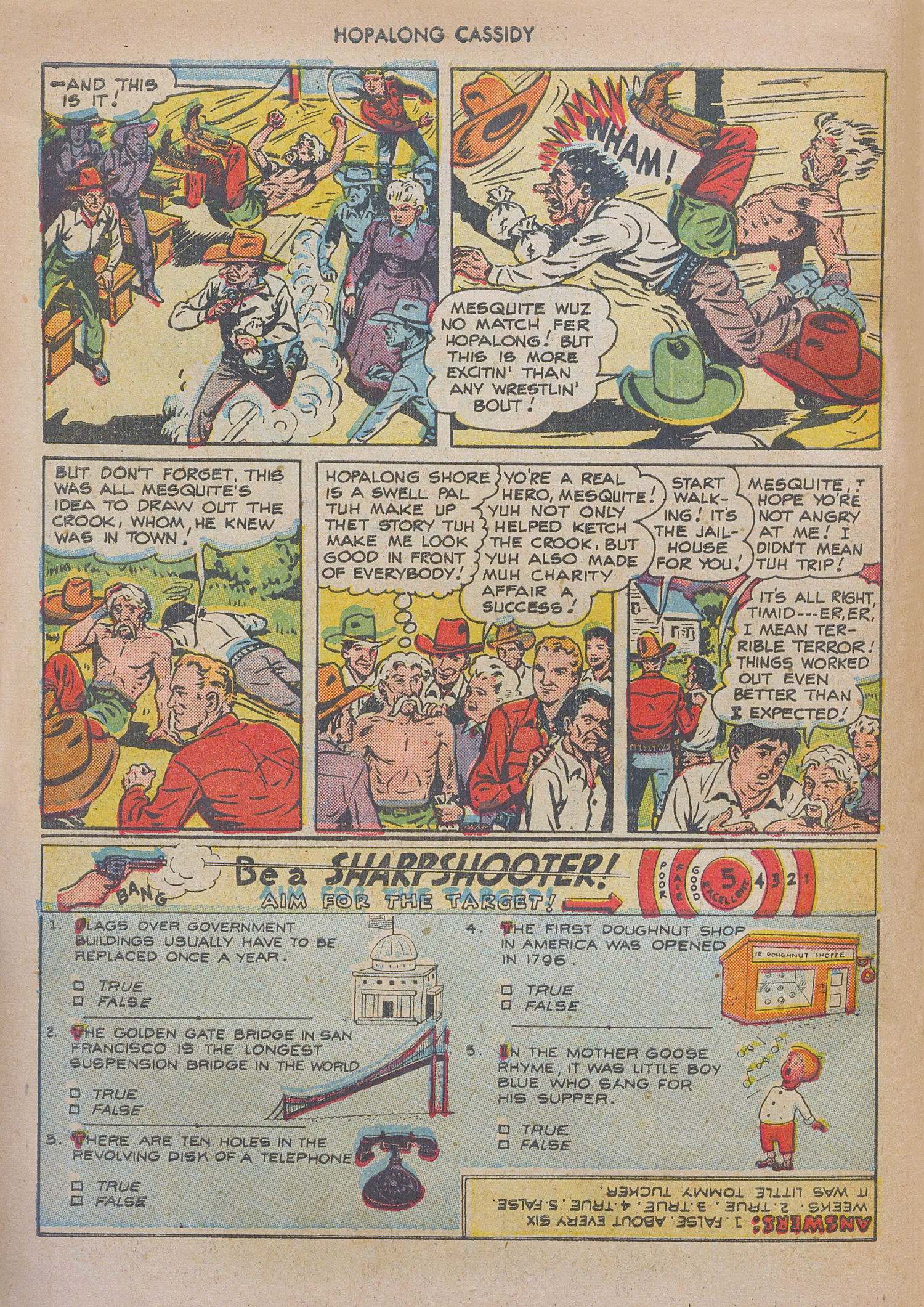 Read online Hopalong Cassidy comic -  Issue #27 - 32