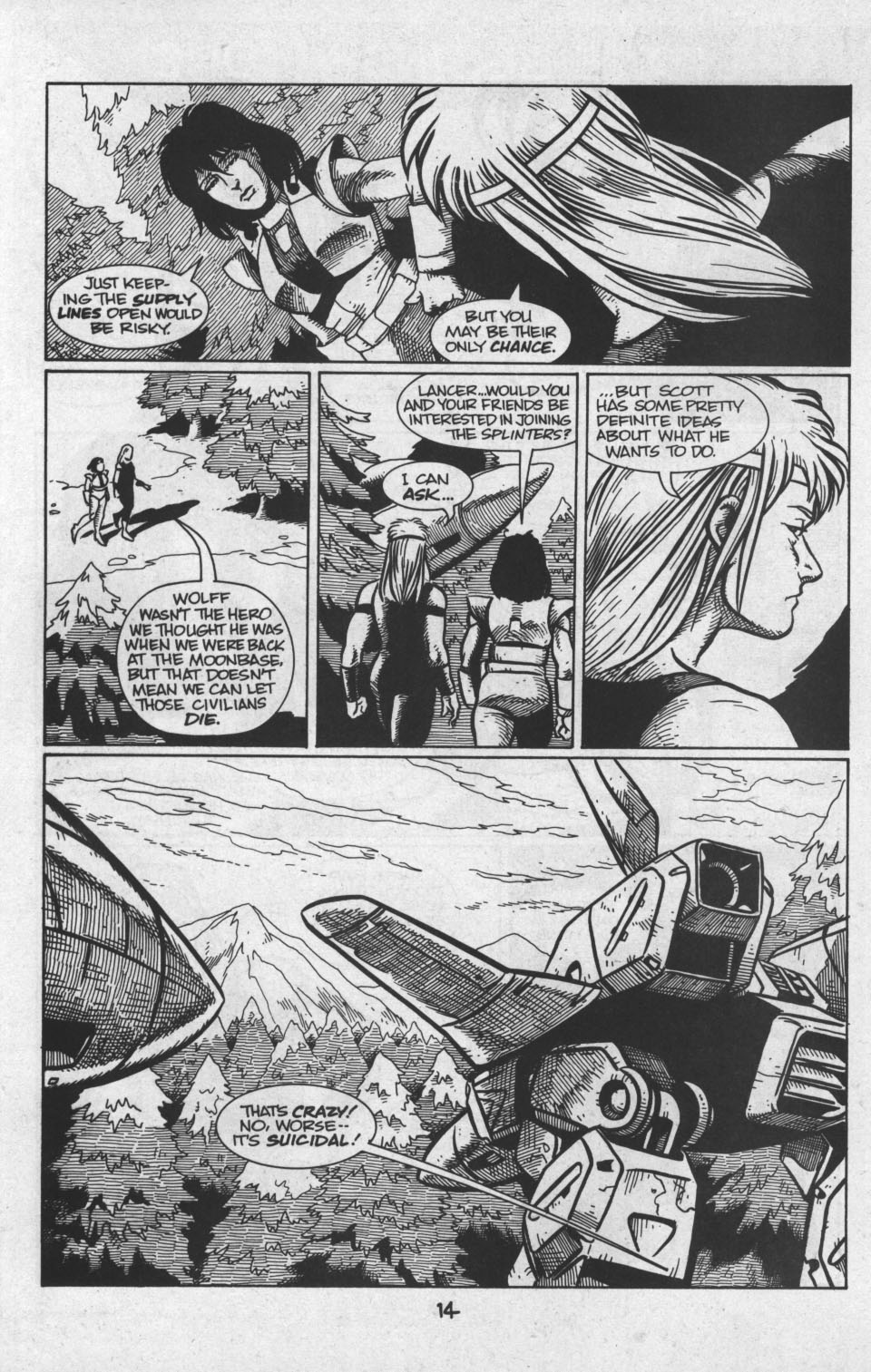 Read online Robotech: Invid War comic -  Issue #15 - 16