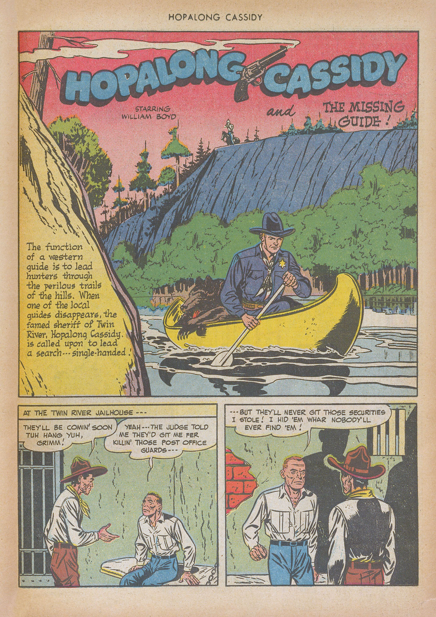 Read online Hopalong Cassidy comic -  Issue #34 - 39