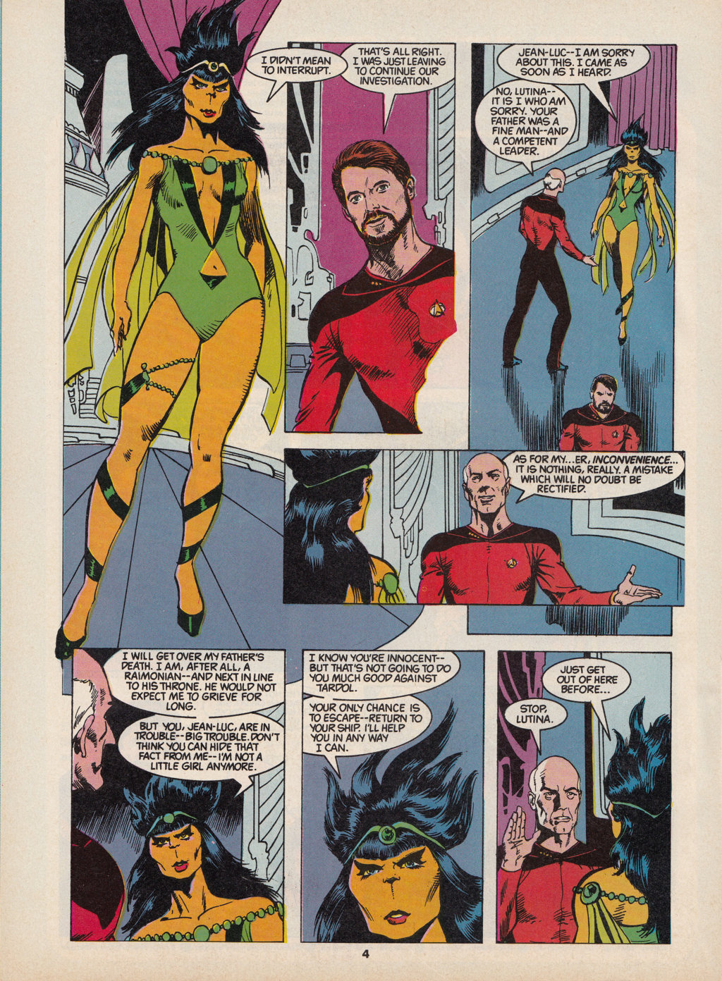 Read online Star Trek The Next Generation (1990) comic -  Issue #11 - 4