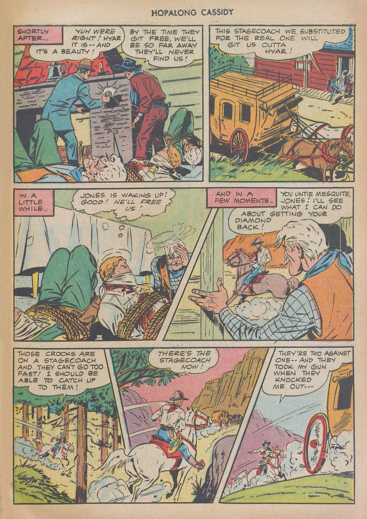 Read online Hopalong Cassidy comic -  Issue #15 - 21