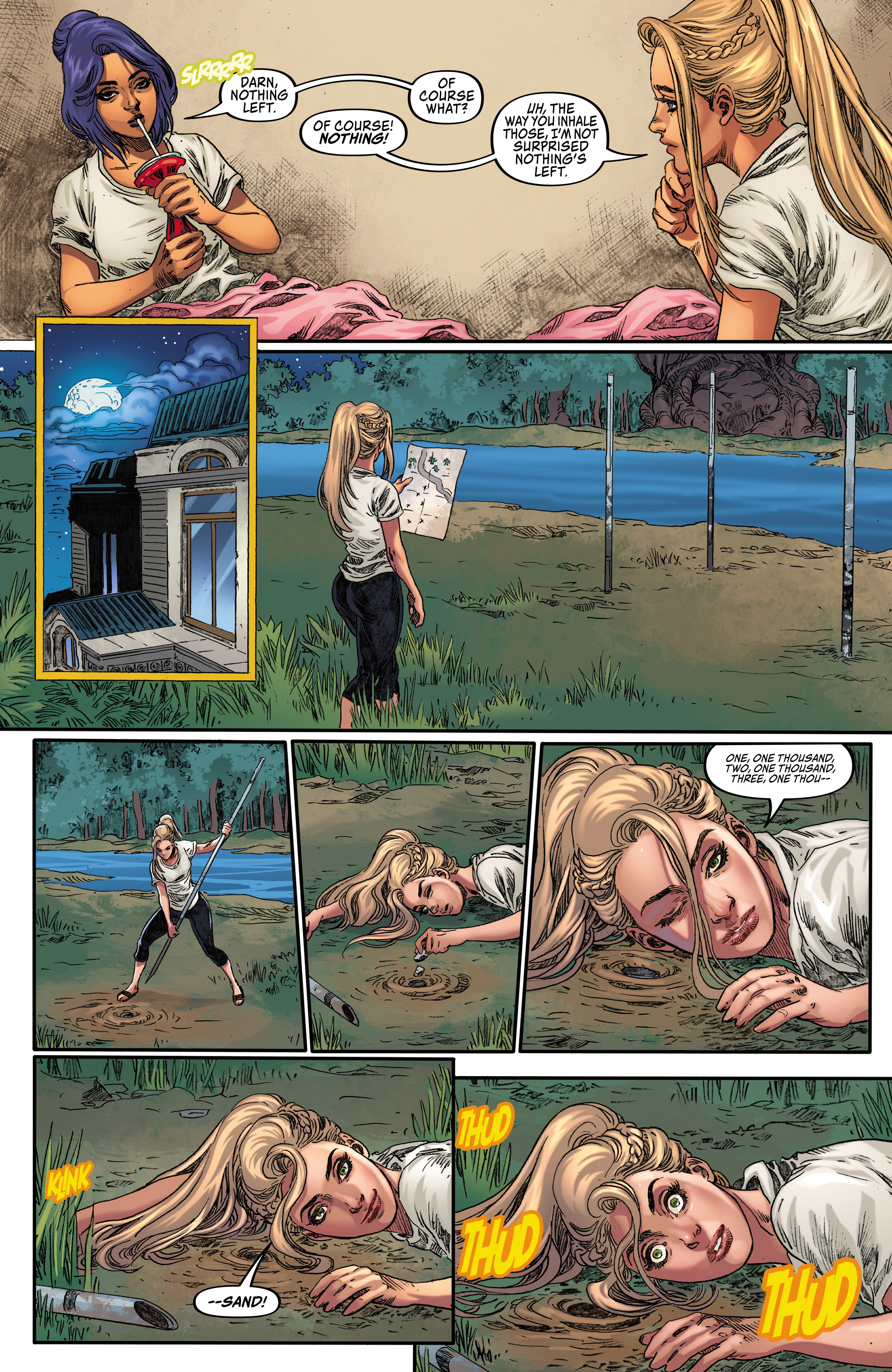 Read online Sheena Queen of the Jungle: Fatal Exams comic -  Issue #5 - 14