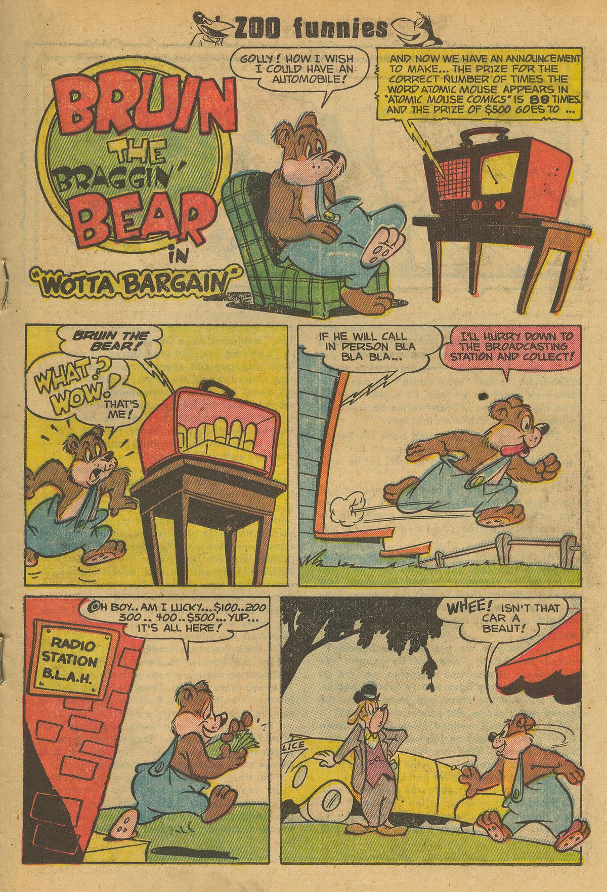 Read online Zoo Funnies comic -  Issue #3 - 19