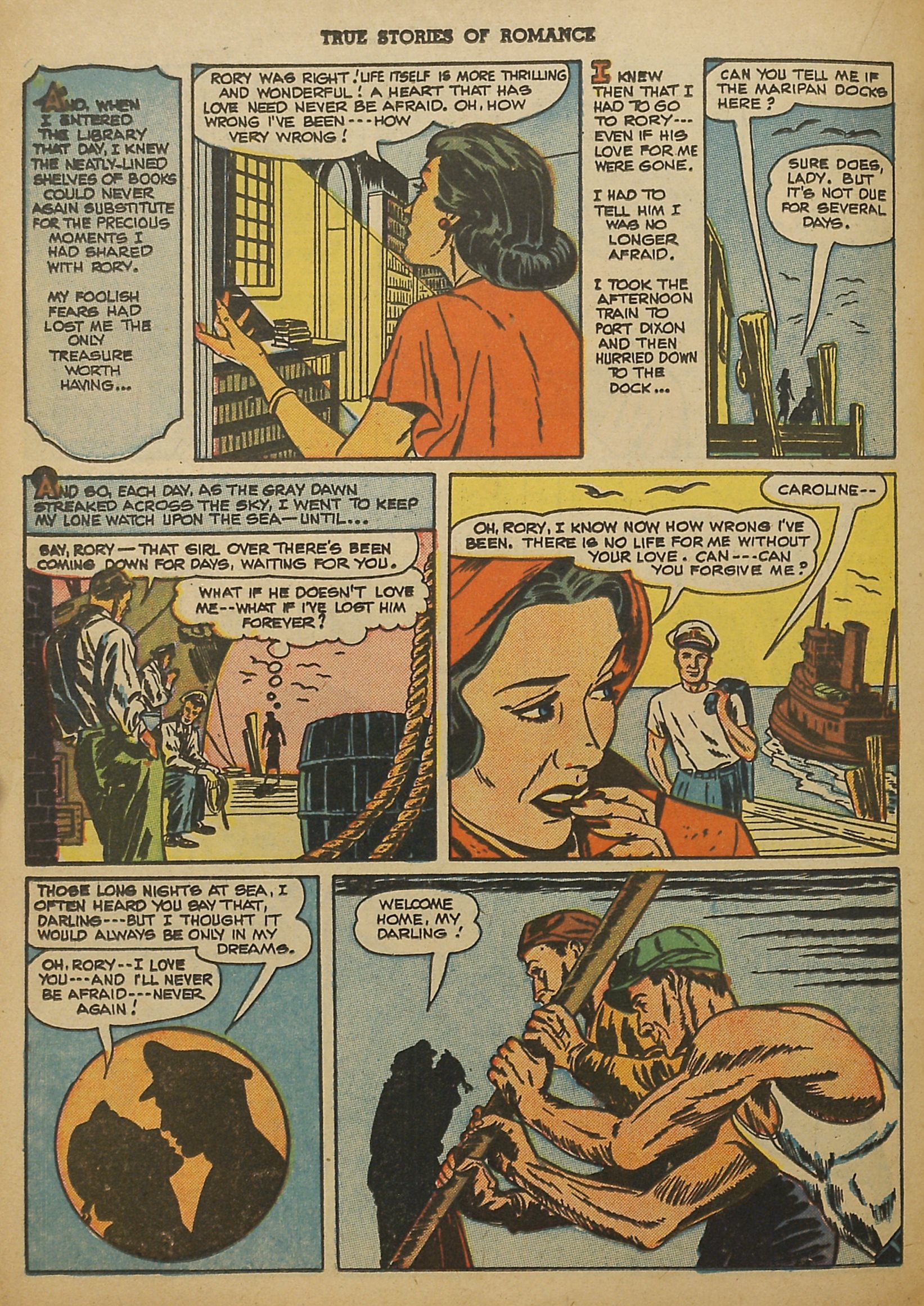 Read online True Stories of Romance comic -  Issue #3 - 22