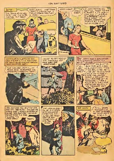 Read online Ken Maynard Western comic -  Issue #1 - 8