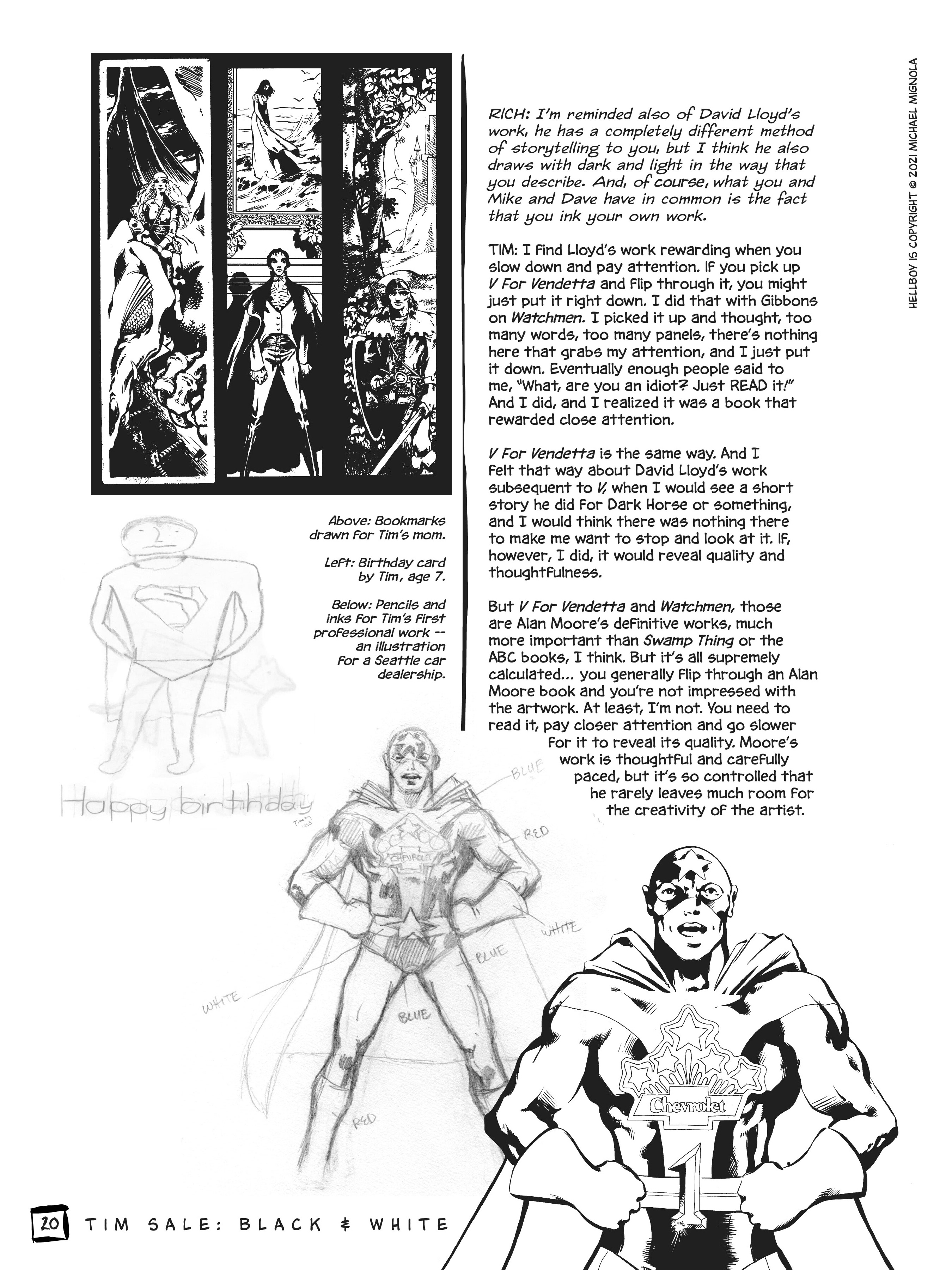Read online Drawing Heroes in the Backyard: Tim Sale Black and White, Revised and Expanded comic -  Issue # TPB (Part 1) - 14